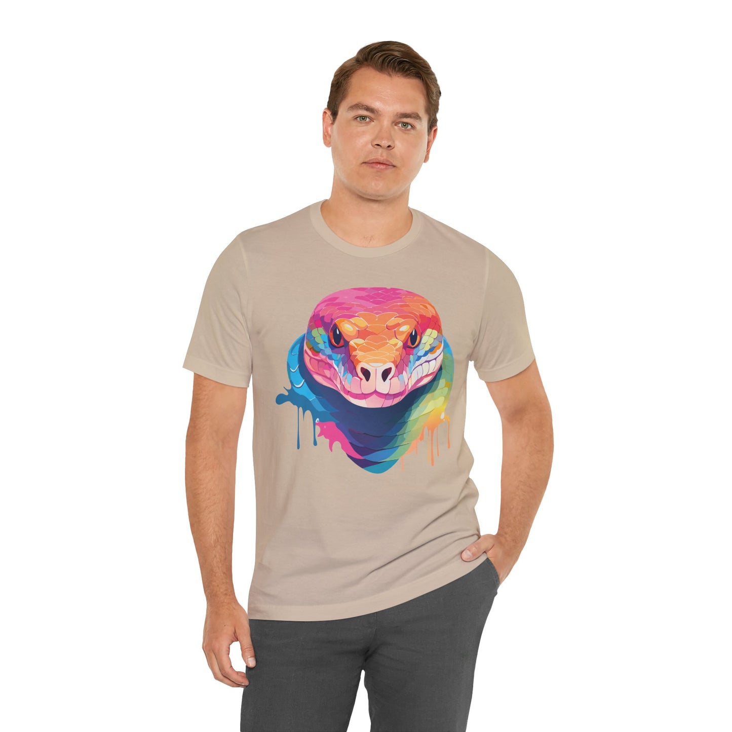 Unisex Animal Shirt, Tee Shirt with Animals, Art Design Tee Shirt, Wild Animals Shirt