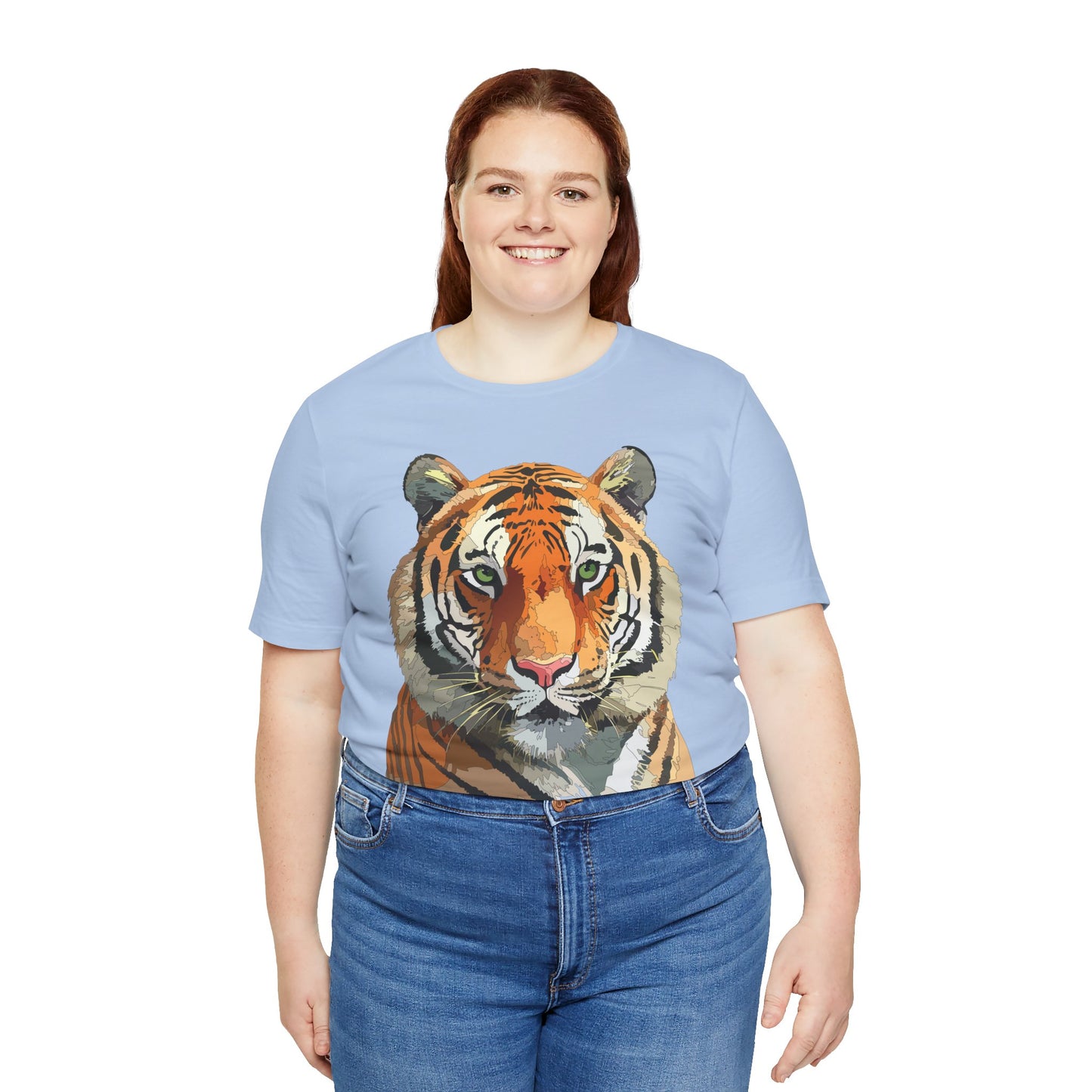 Unisex Animal Shirt, Tee Shirt with Animals, Art Design Tee Shirt, Wild Animals Shirt