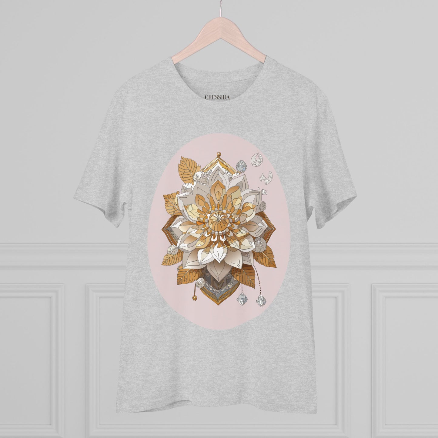 Organic T-shirt with Flower