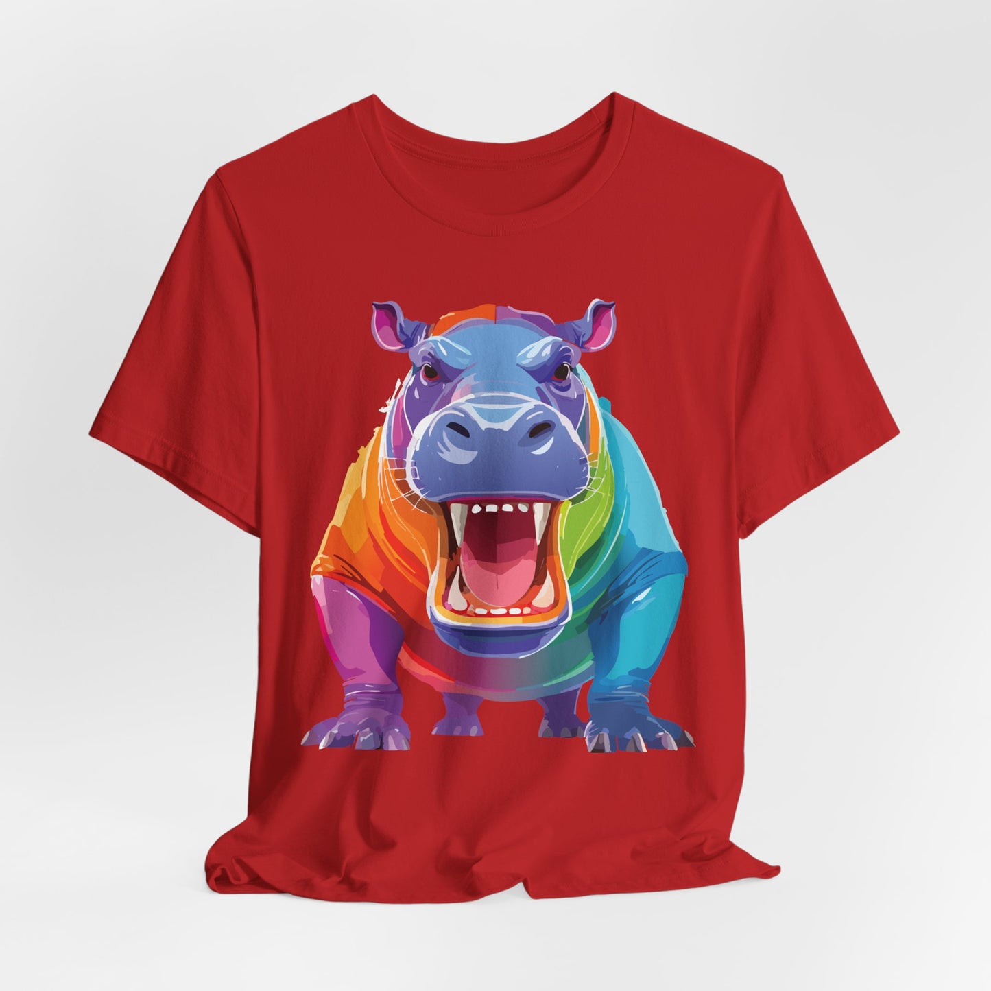 Unisex Animal Shirt, Tee Shirt with Animals, Art Design Tee Shirt, Wild Animals Shirt