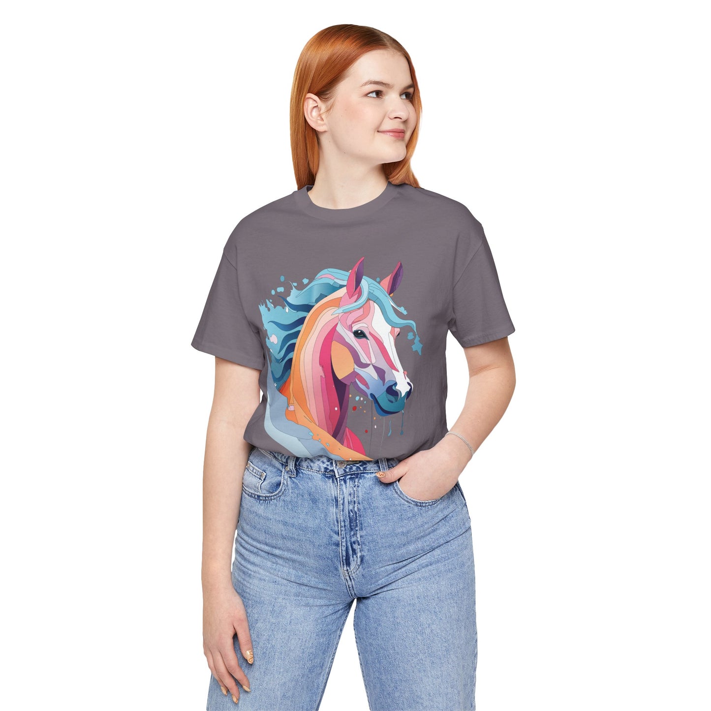 Unisex Animal Shirt, Tee Shirt with Animals, Art Design Tee Shirt, Wild Animals Shirt