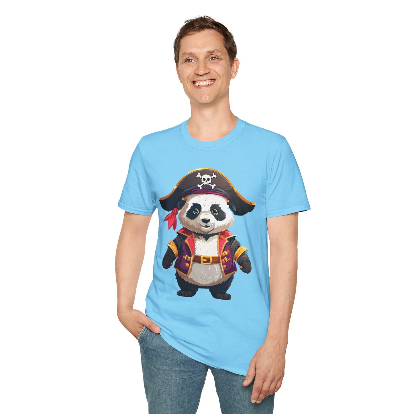 Panda Shirt, T Shirt with Panda, Animal Shirt, Tee Shirt with Animals