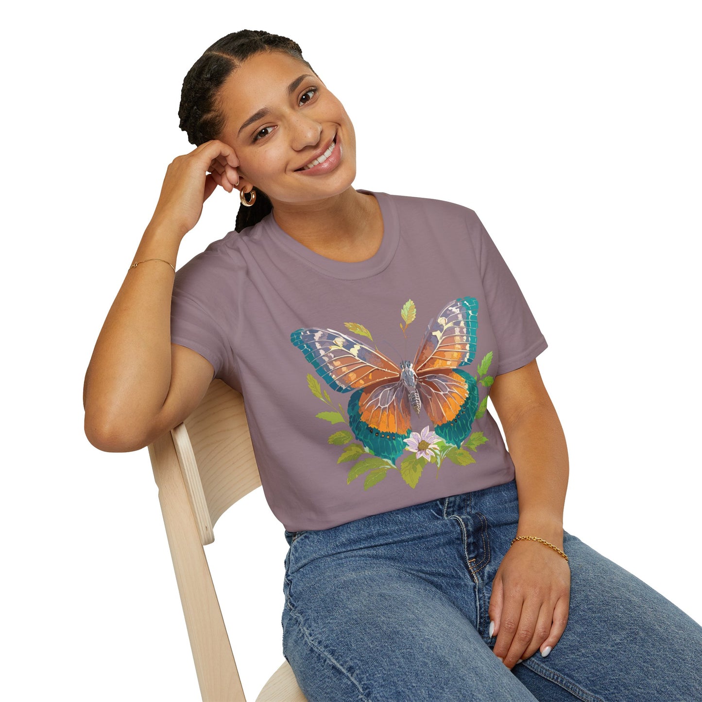 Butterfly Shirt, T Shirt with Butterfly, Monarch Shirt