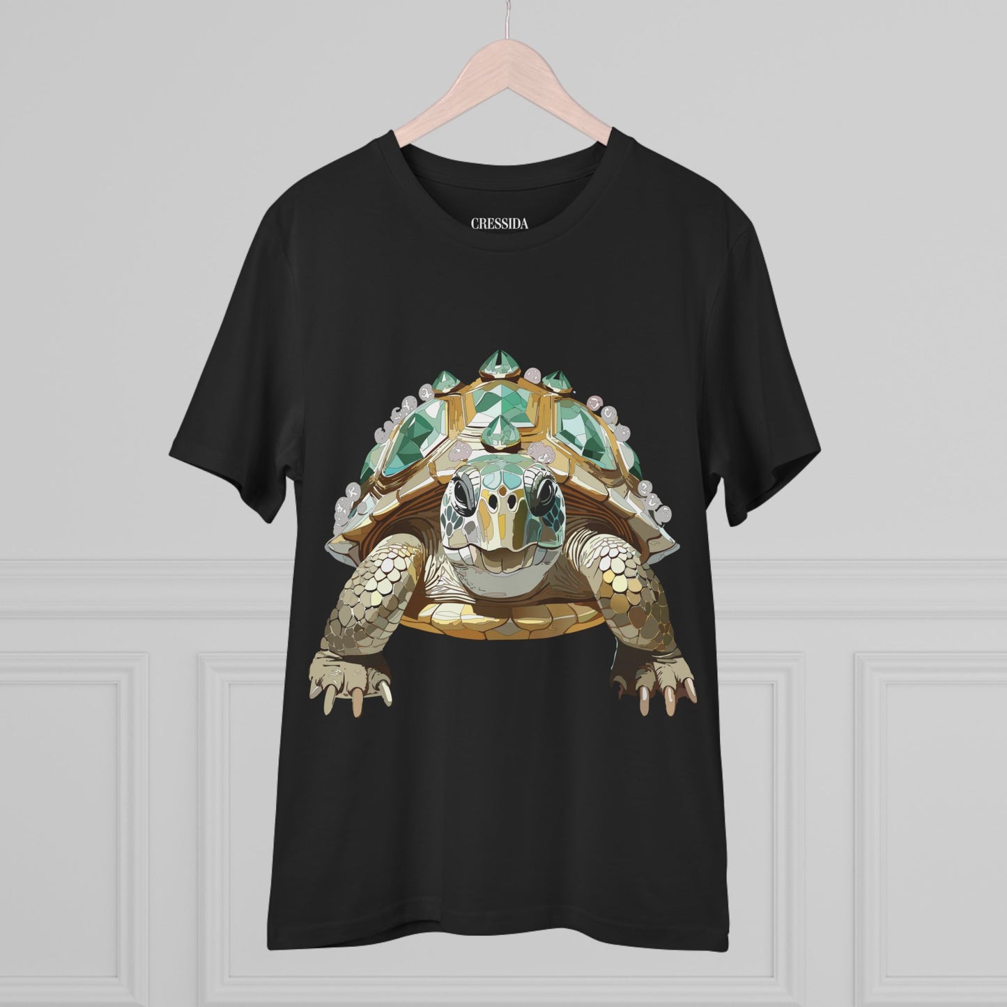 Organic T-shirt with Animals - Turtle