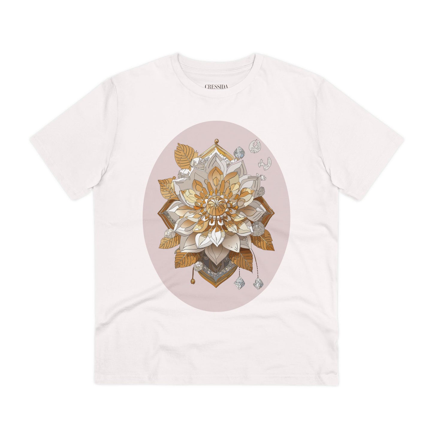 Organic T-shirt with Flower