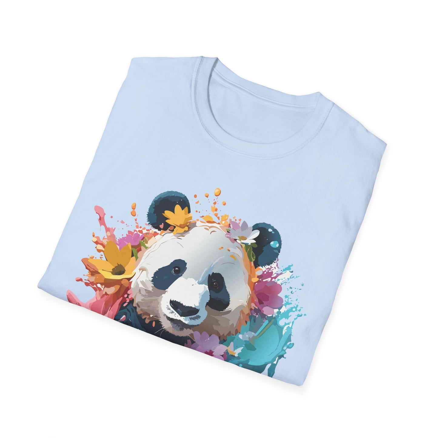 Panda Shirt, T Shirt with Panda, Animal Shirt, Tee Shirt with Animals