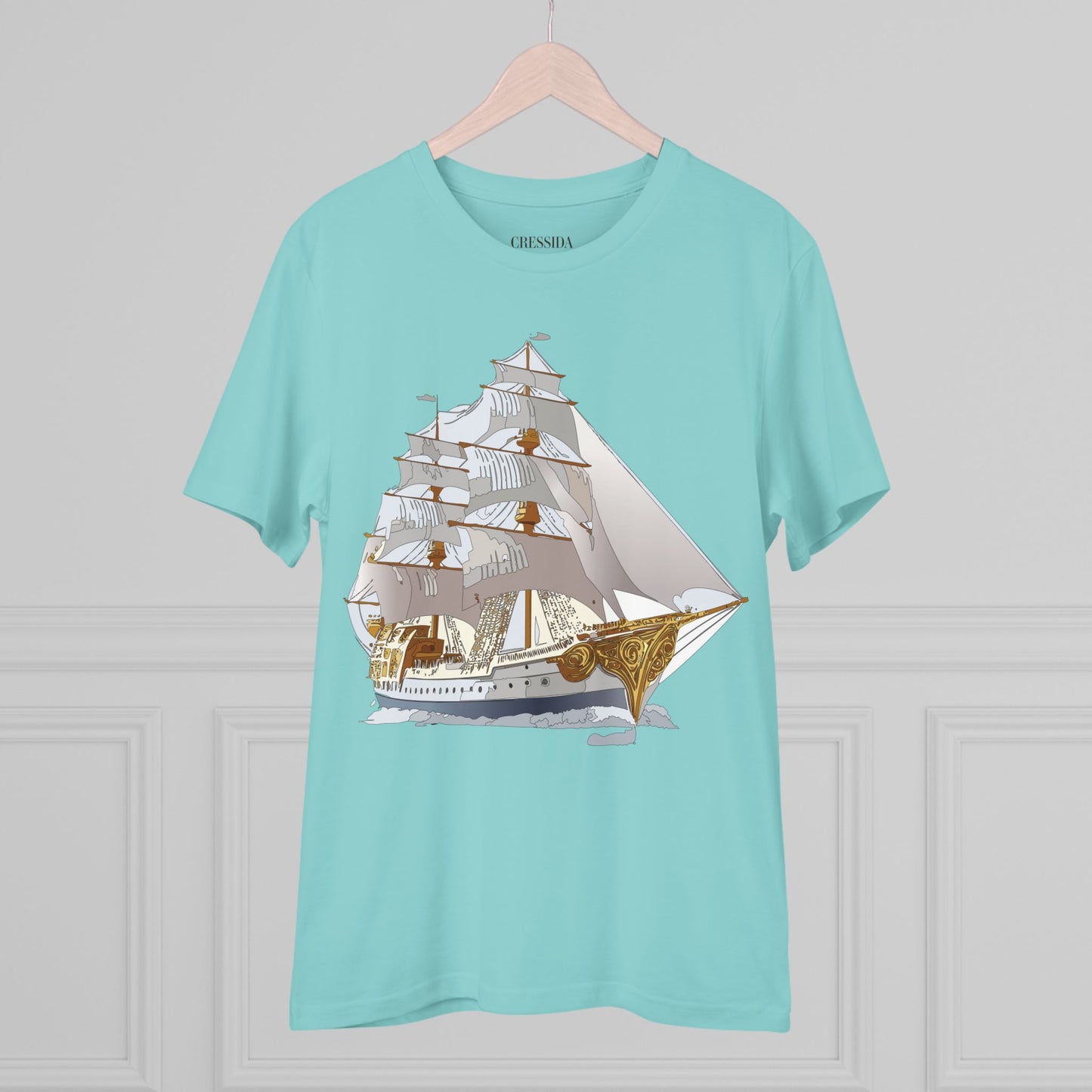 Organic T-shirt with Ship