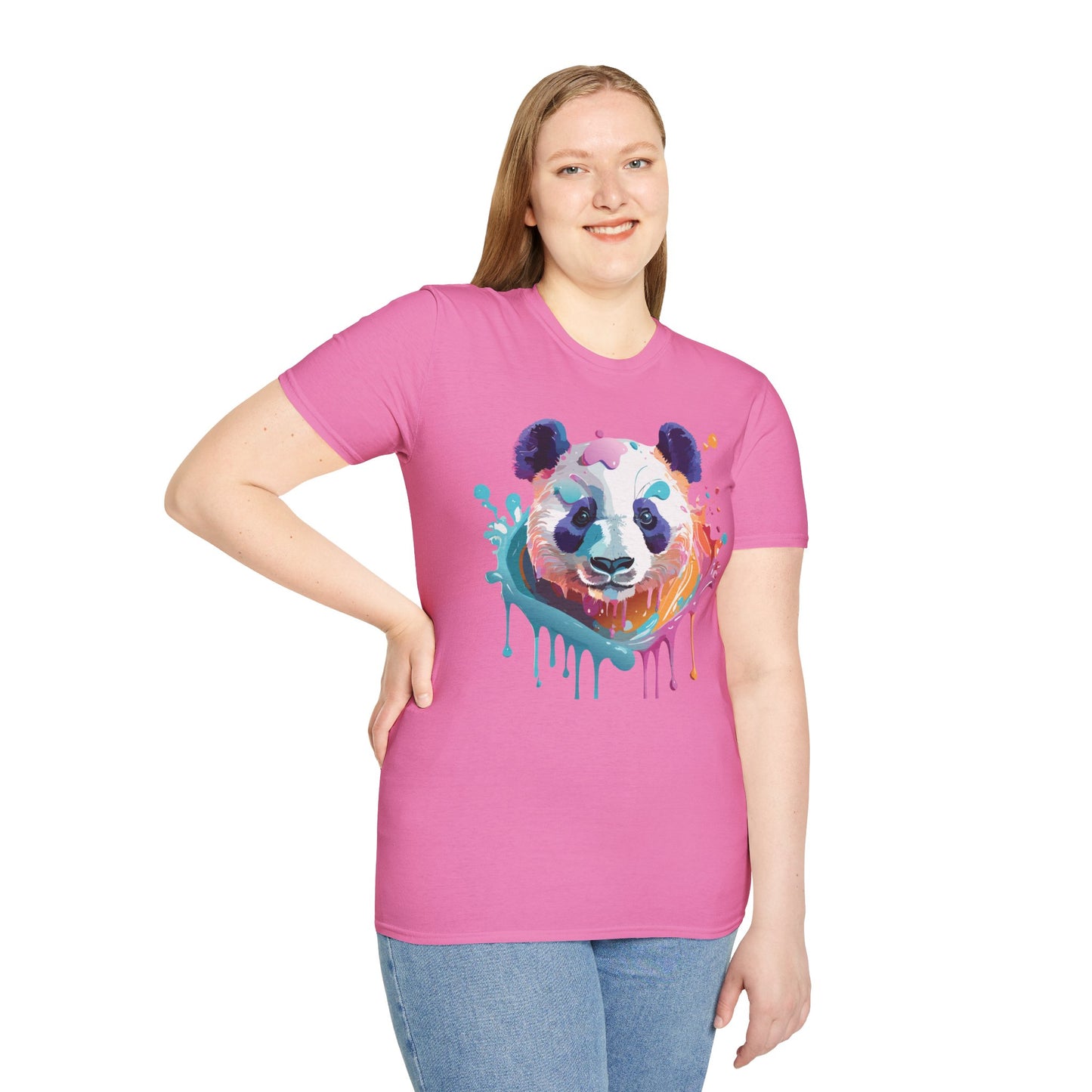 Panda Shirt, T Shirt with Panda, Animal Shirt, Tee Shirt with Animals