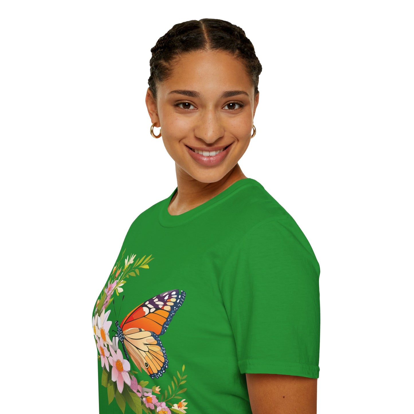 Butterfly Shirt, T Shirt with Butterfly, Monarch Shirt