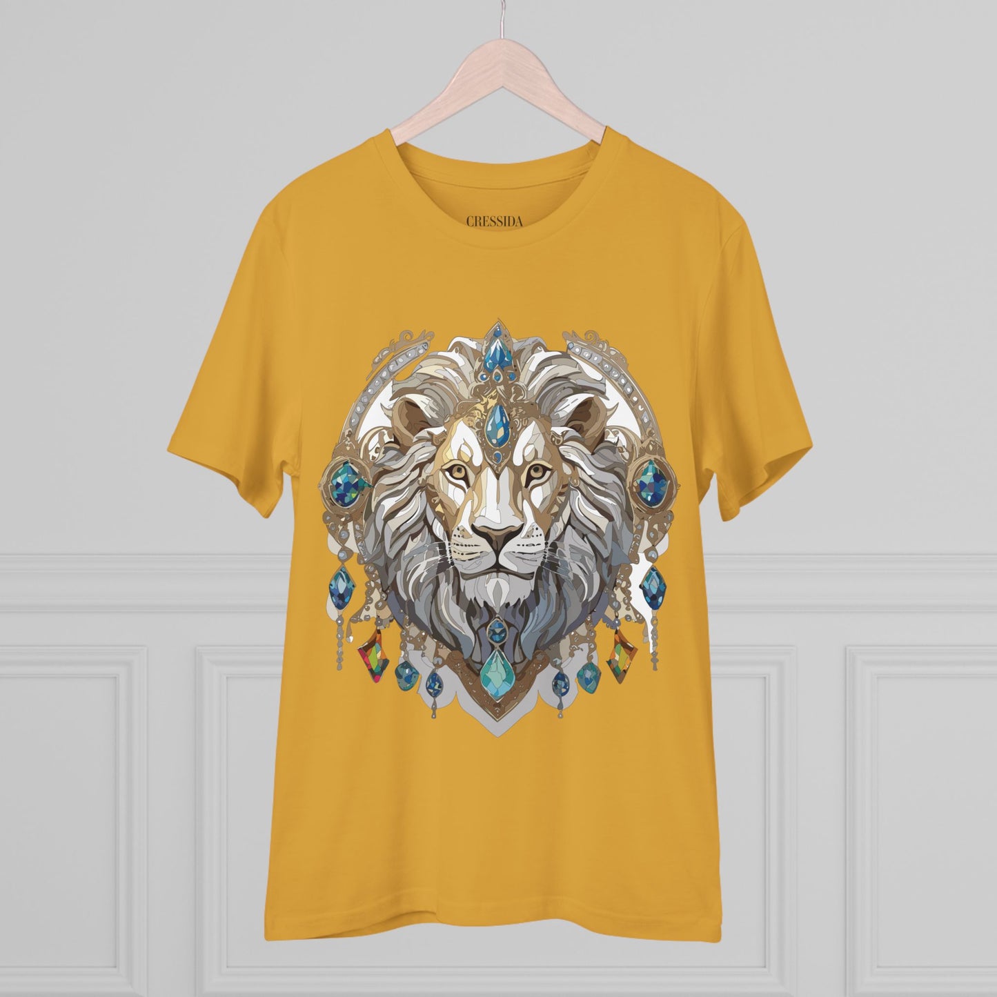 Organic T-shirt with Animals - Lion