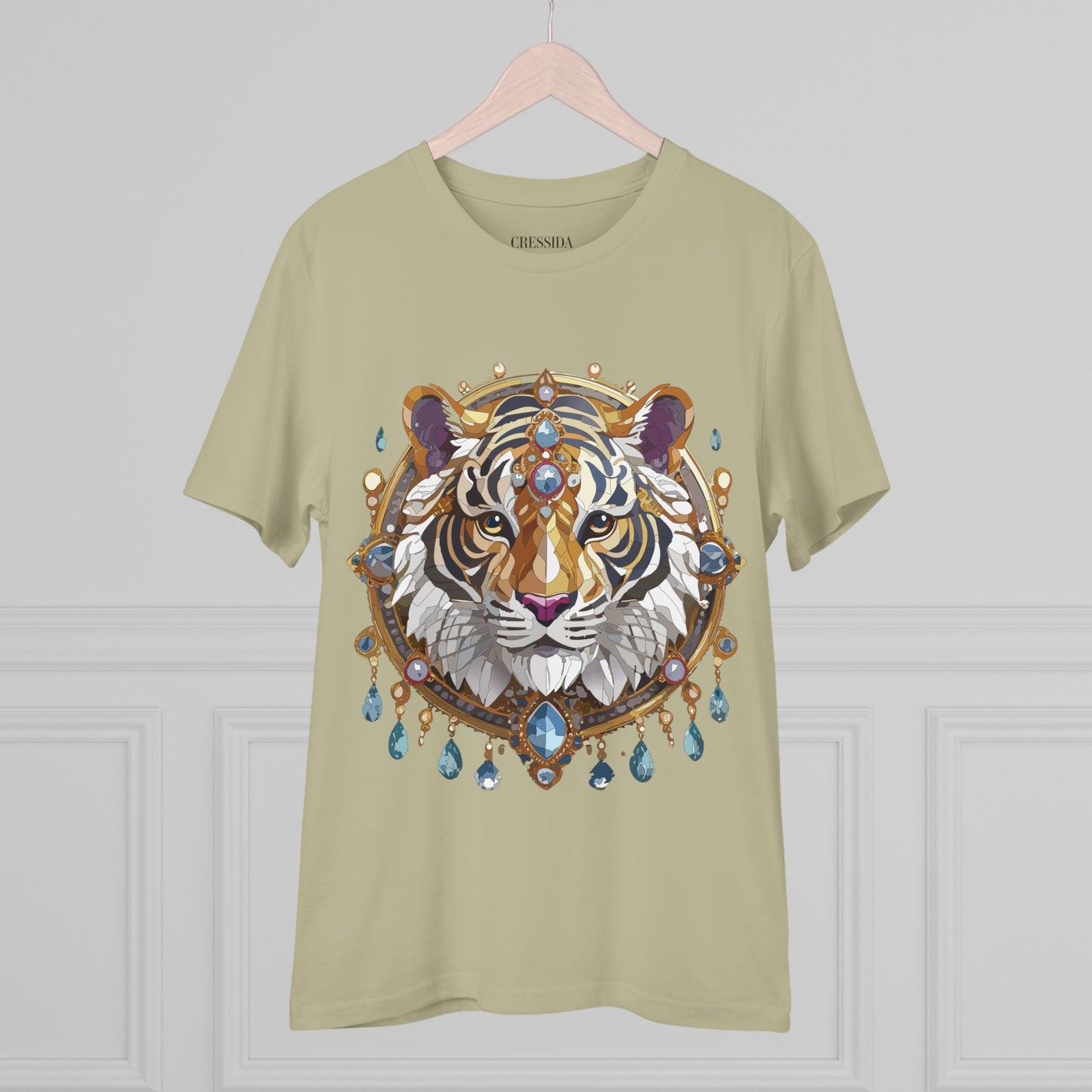 Organic T-shirt with Animals - Tiger