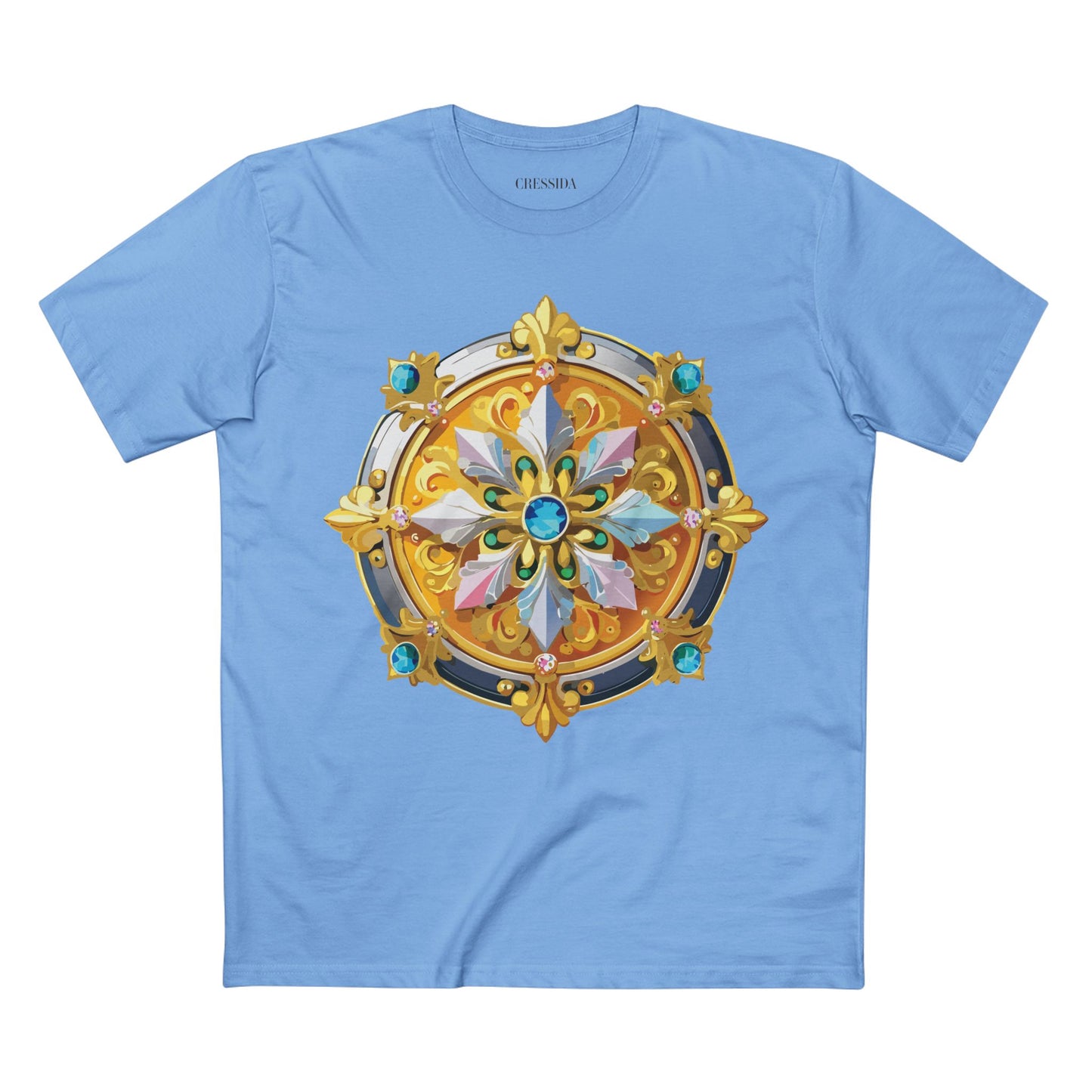 Medallion Shirt, Shirt with Medallion, Tee Shirt with Medal