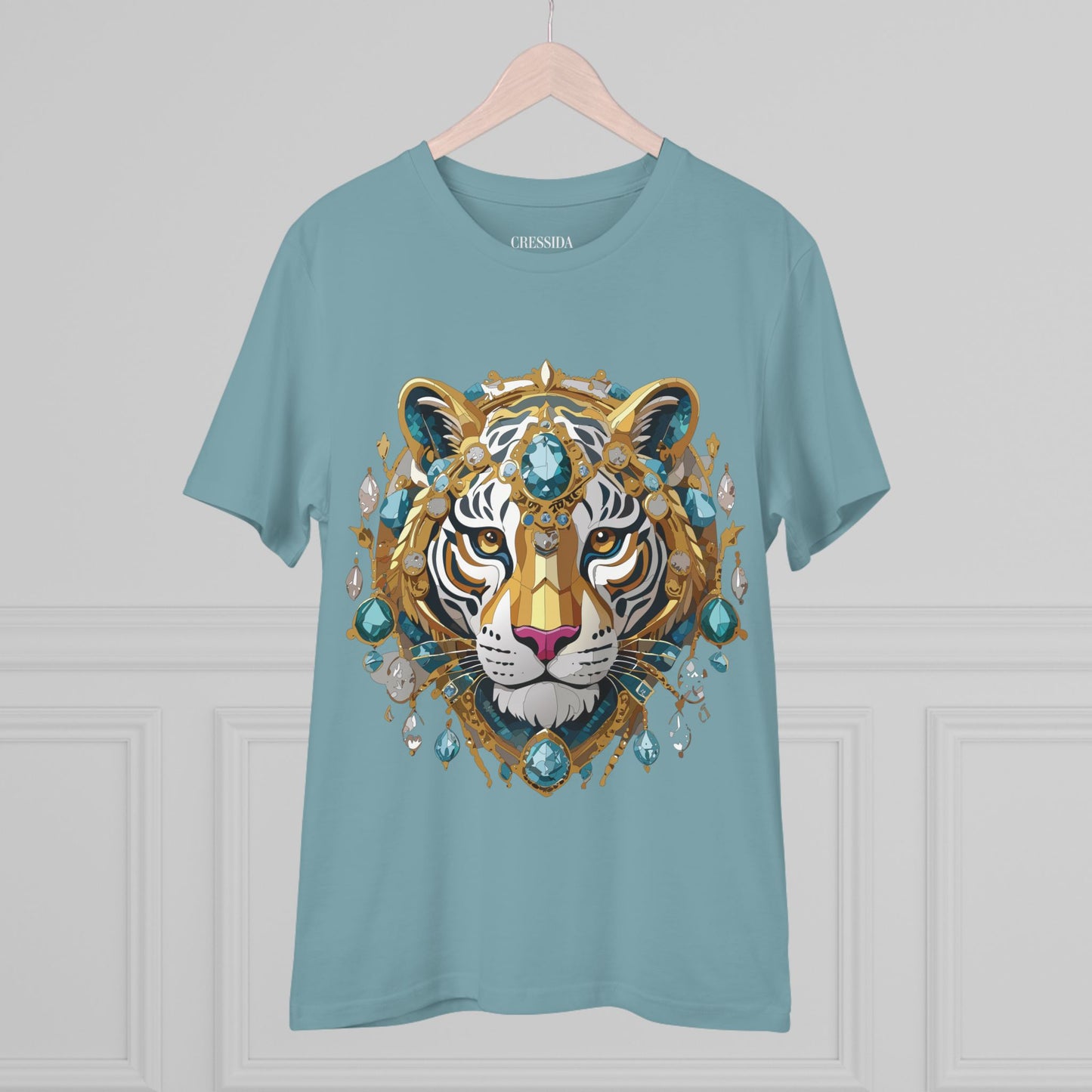 Organic T-shirt with Animals - Tiger