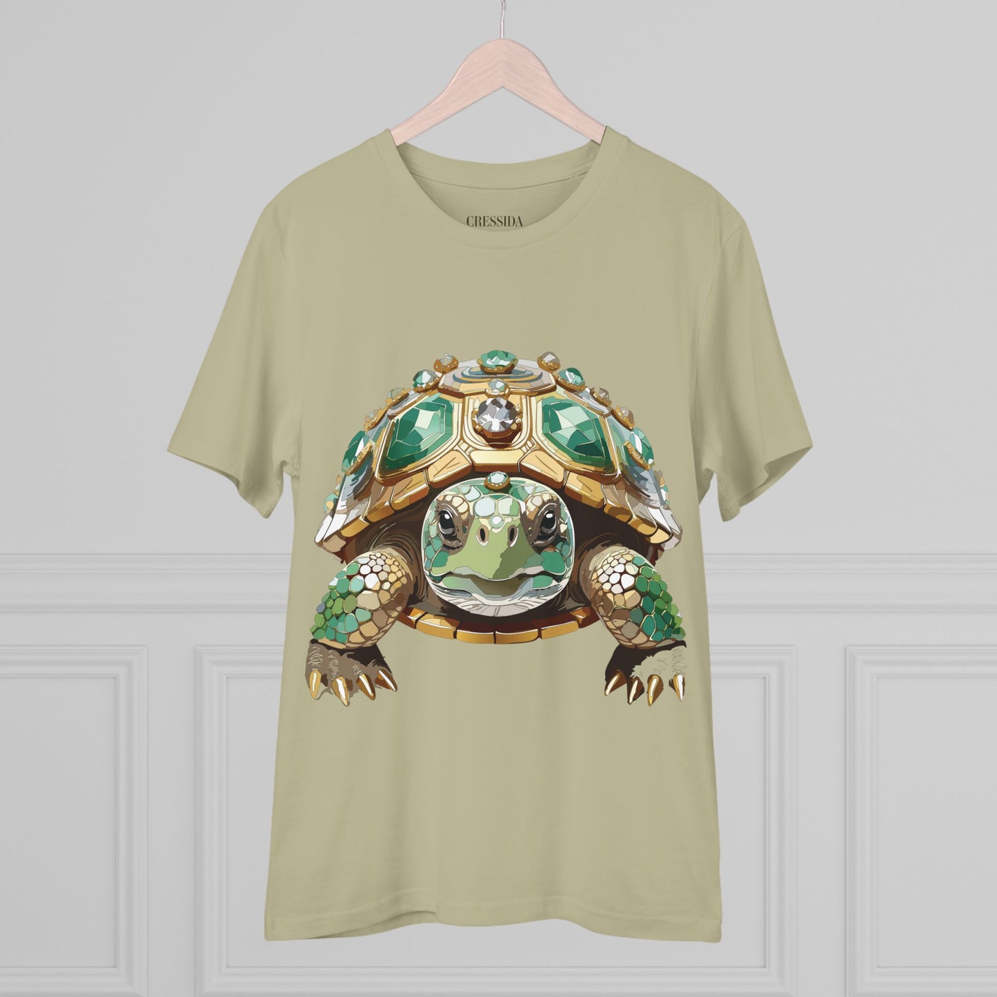 Organic T-shirt with Animals - Turtle