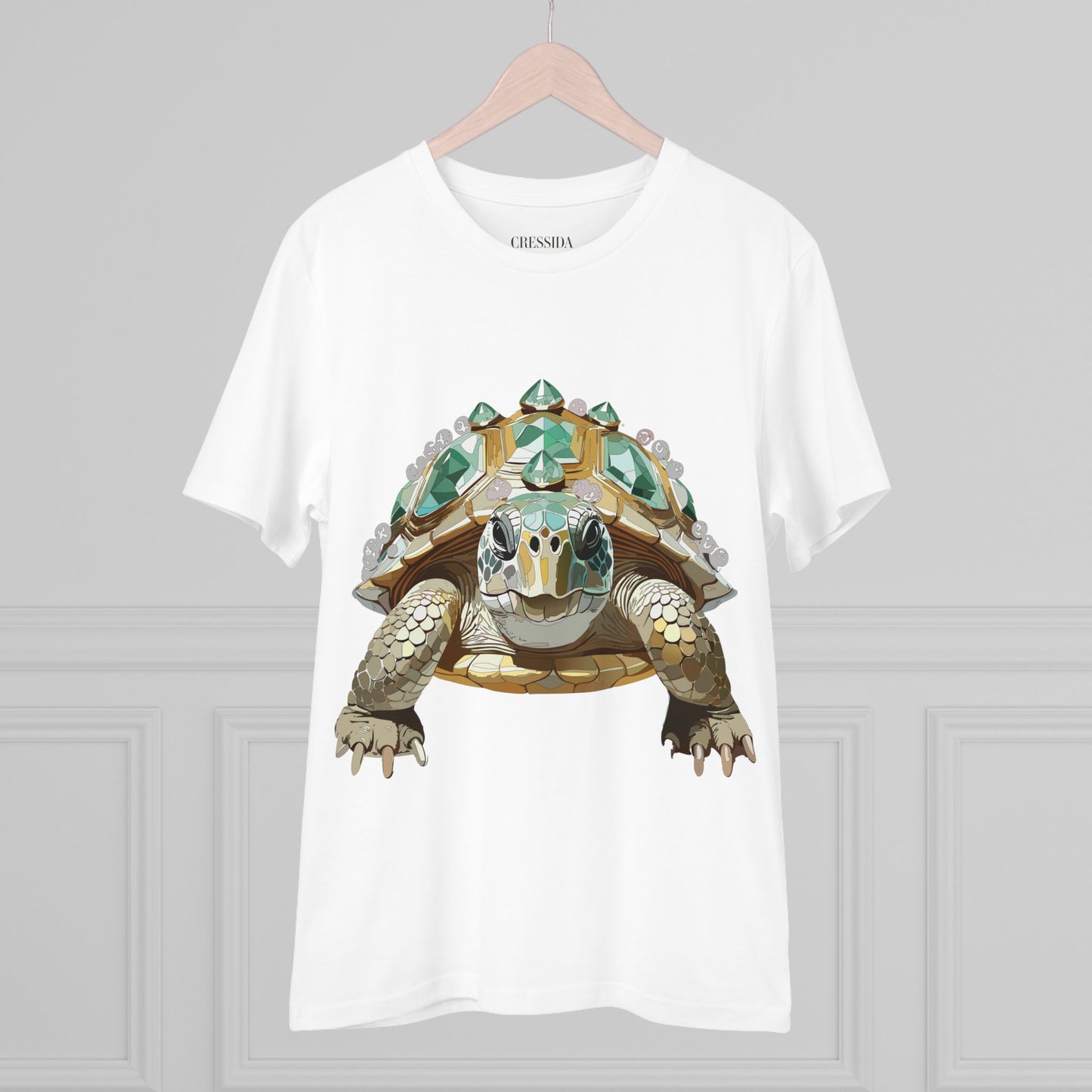 Organic T-shirt with Animals - Turtle