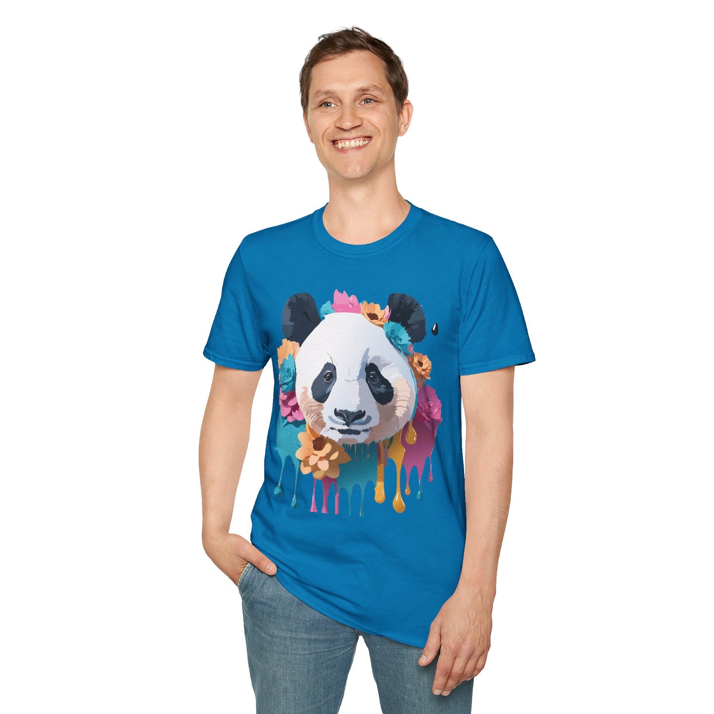 Panda Shirt, T Shirt with Panda, Animal Shirt, Tee Shirt with Animals