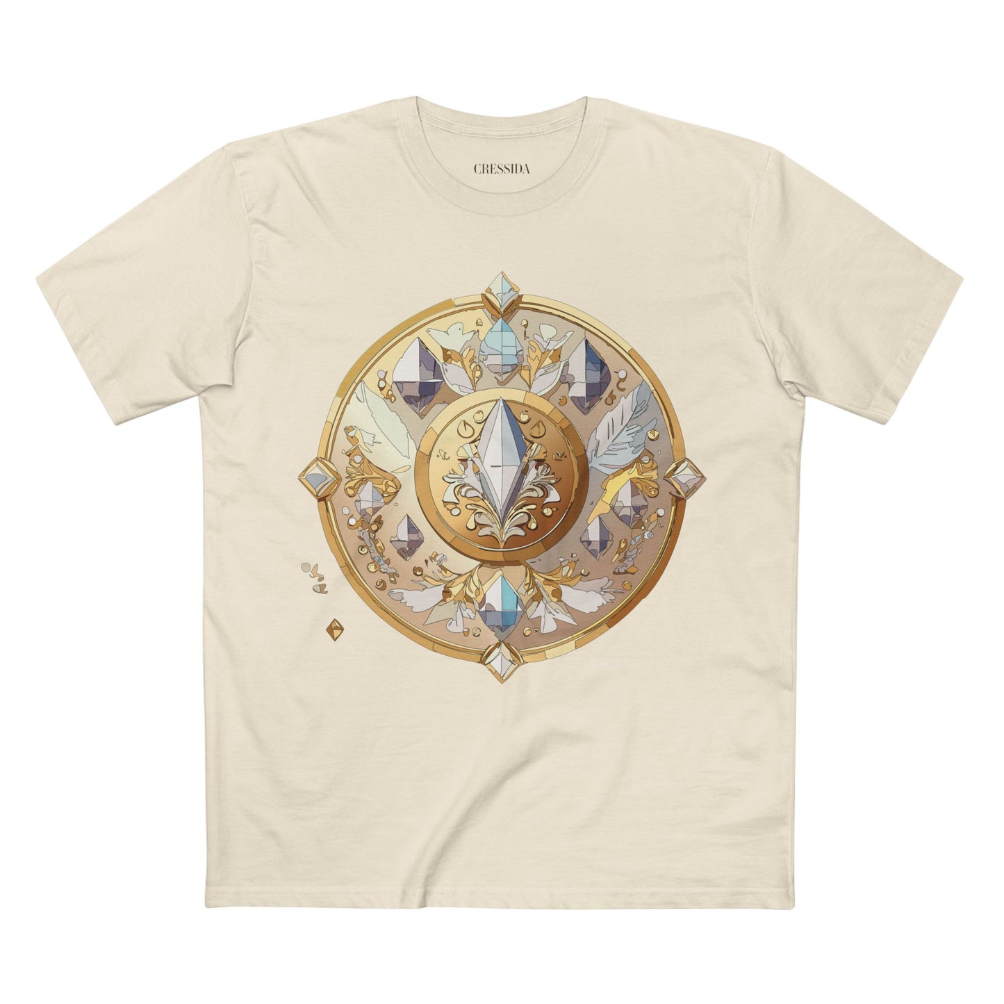 Medallion Shirt, Shirt with Medallion, Tee Shirt with Medal