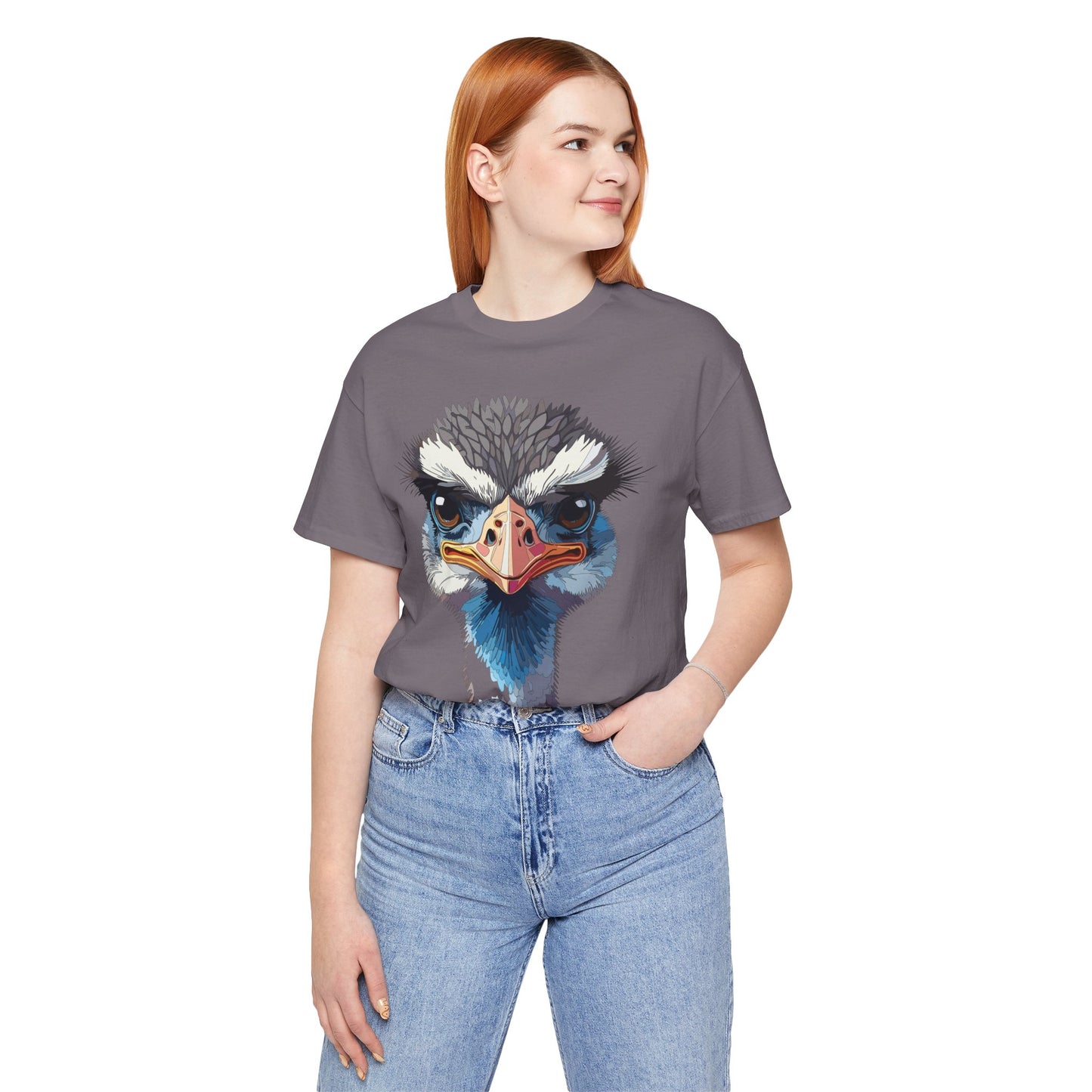 Unisex Animal Shirt, Tee Shirt with Animals, Art Design Tee Shirt, Wild Animals Shirt