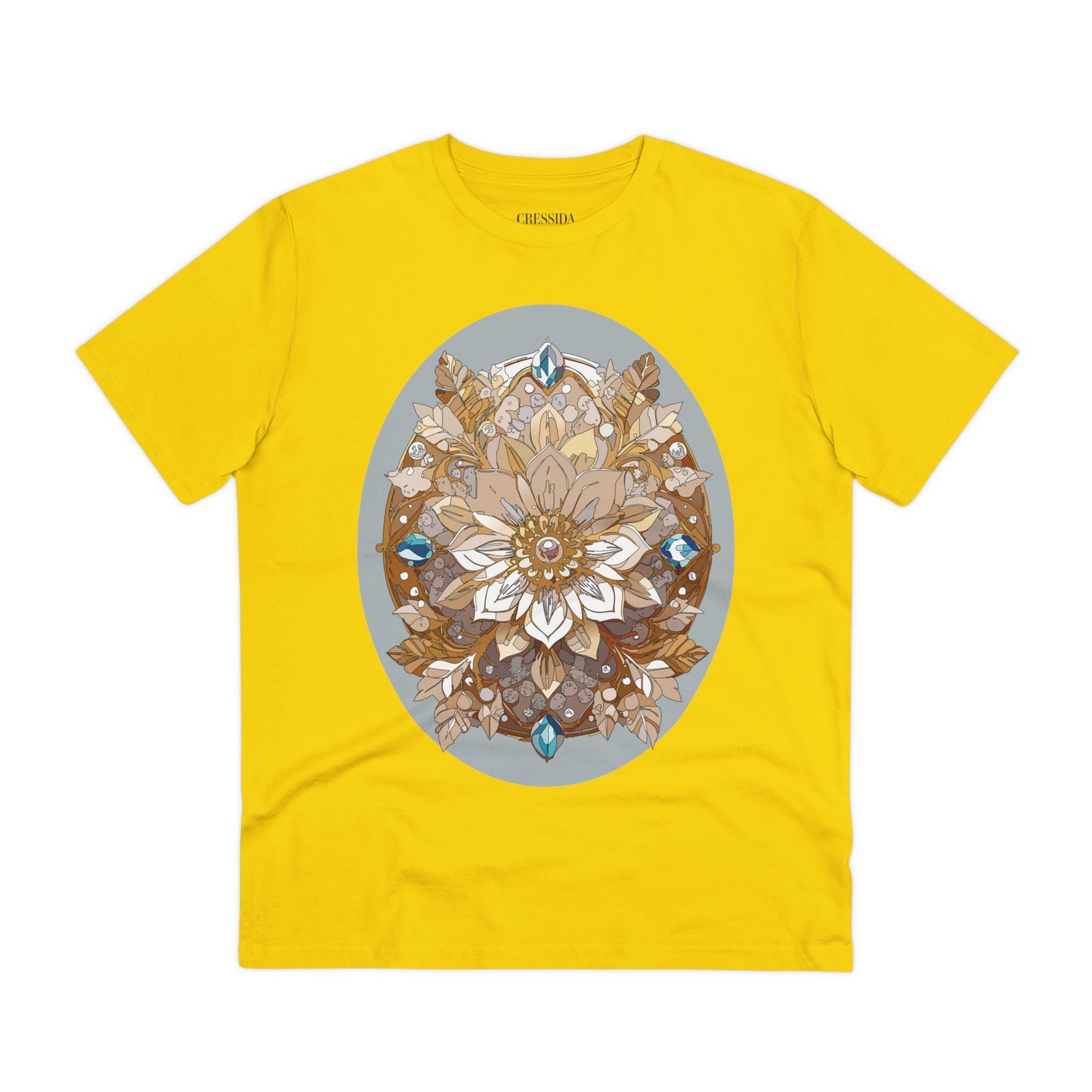 Organic T-shirt with Flower