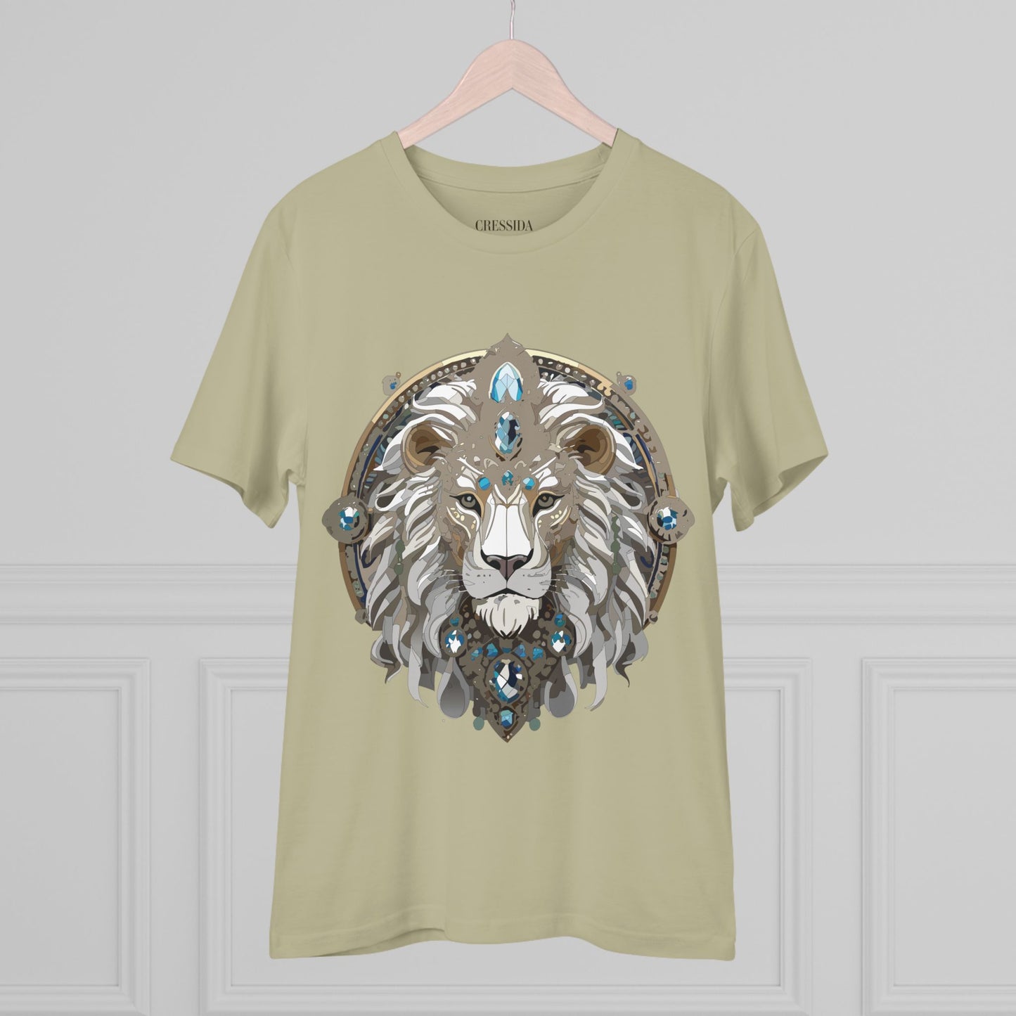 Organic T-shirt with Animals - Lion