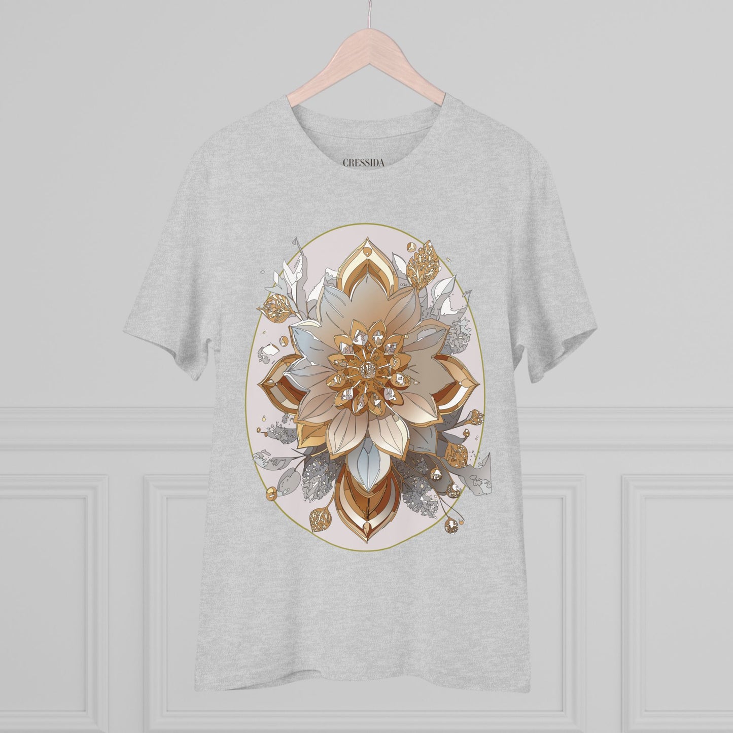 Organic T-shirt with Flower