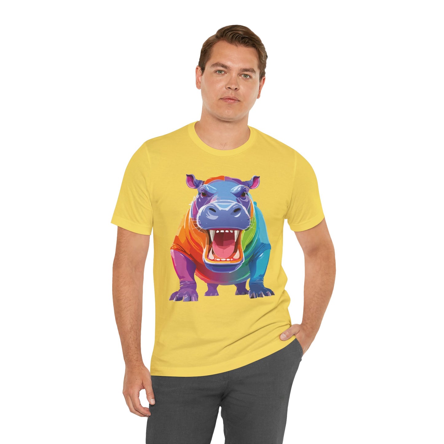 Unisex Animal Shirt, Tee Shirt with Animals, Art Design Tee Shirt, Wild Animals Shirt