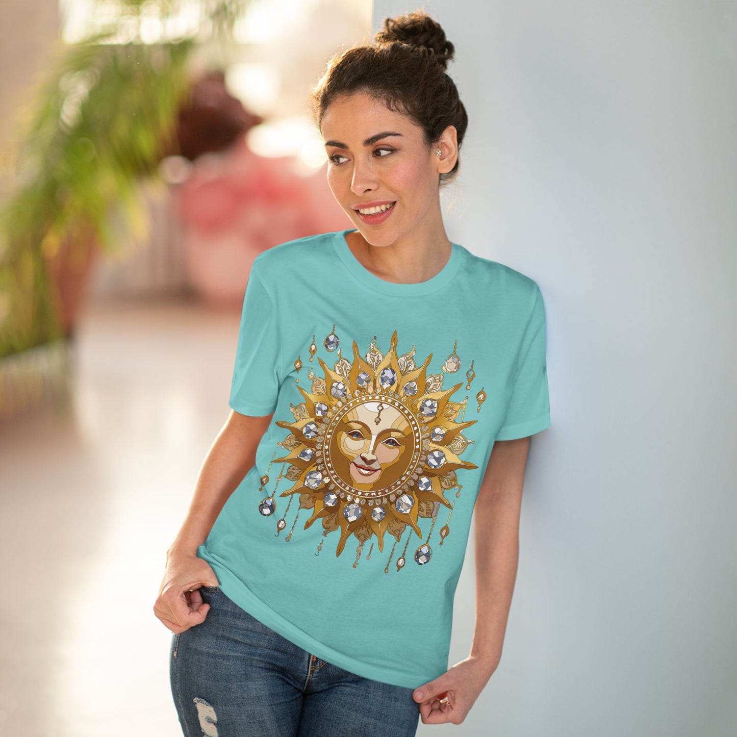 Organic T-shirt with Sun