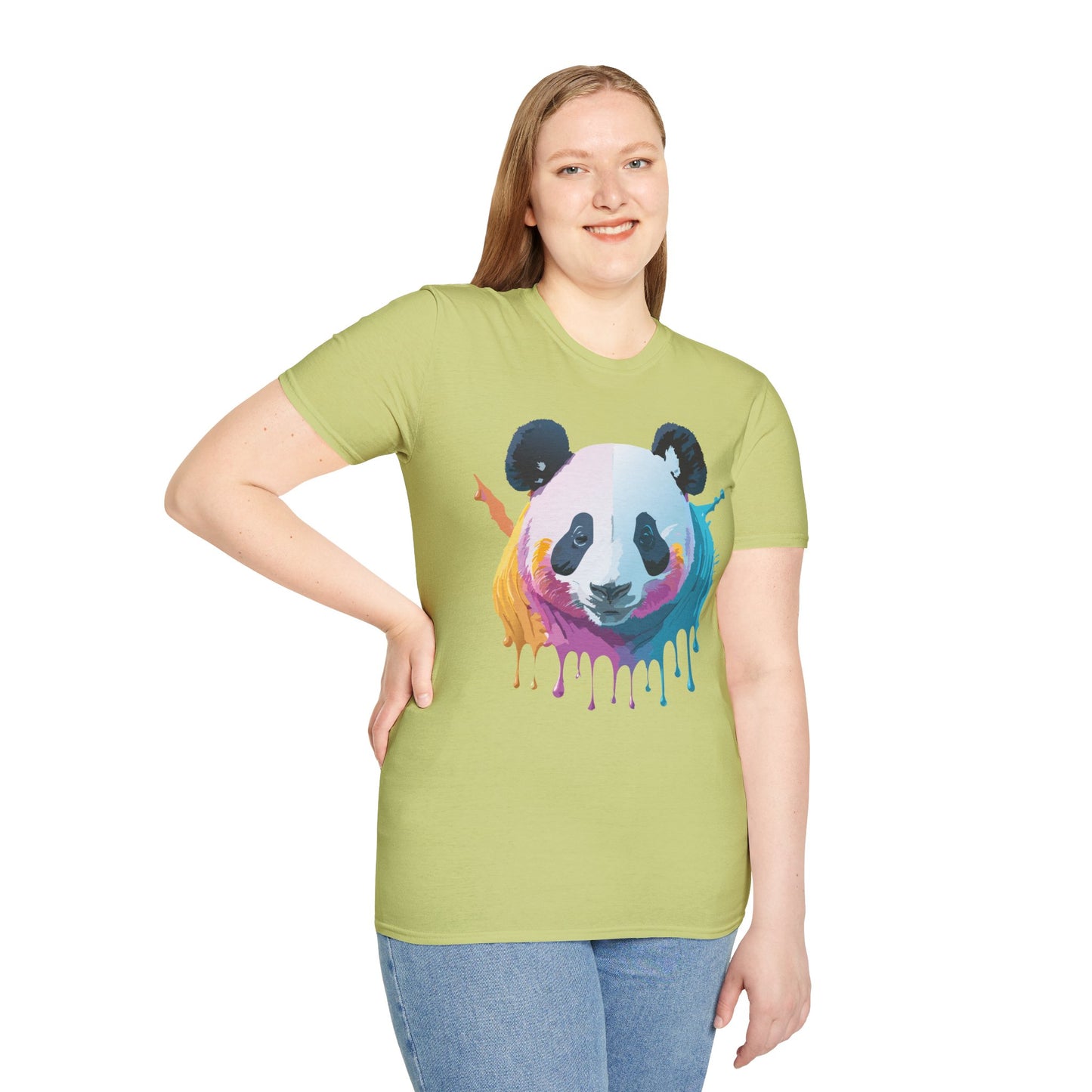 Panda Shirt, T Shirt with Panda, Animal Shirt, Tee Shirt with Animals