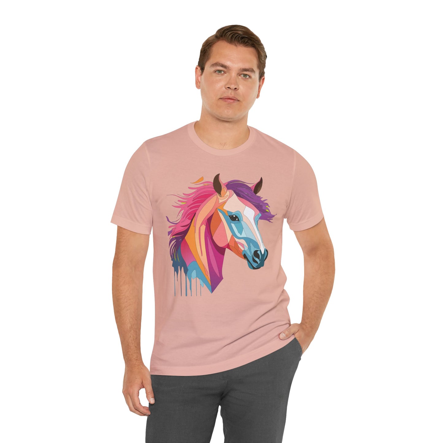 Unisex Animal Shirt, Tee Shirt with Animals, Art Design Tee Shirt, Wild Animals Shirt