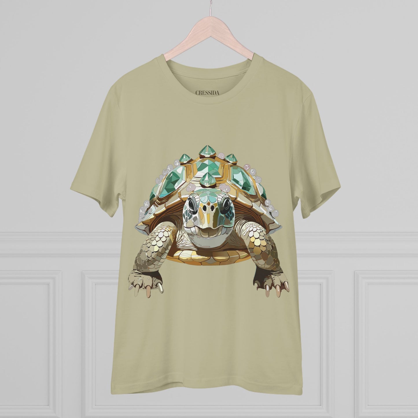 Organic T-shirt with Animals - Turtle