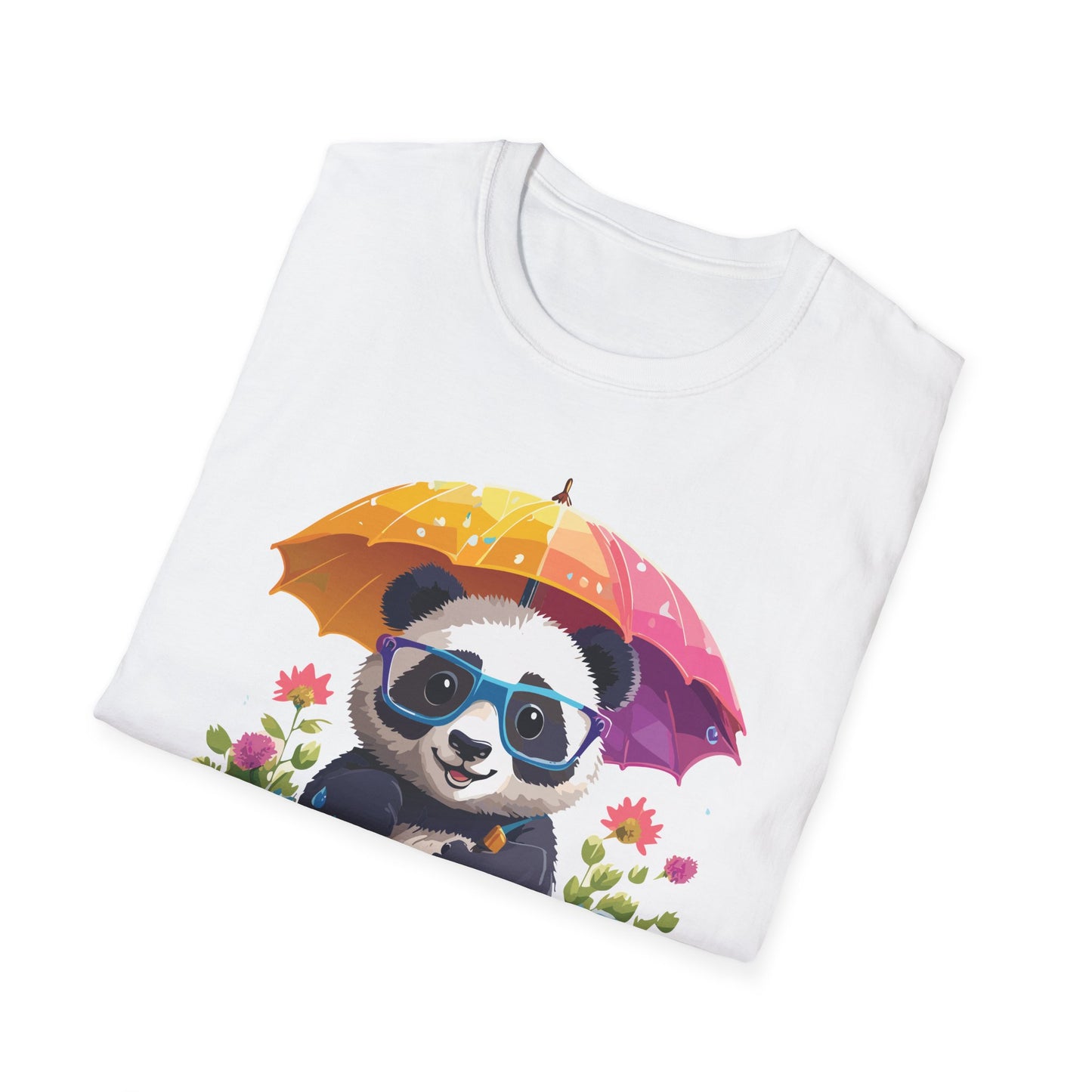 Panda Shirt, T Shirt with Panda, Animal Shirt, Tee Shirt with Animals