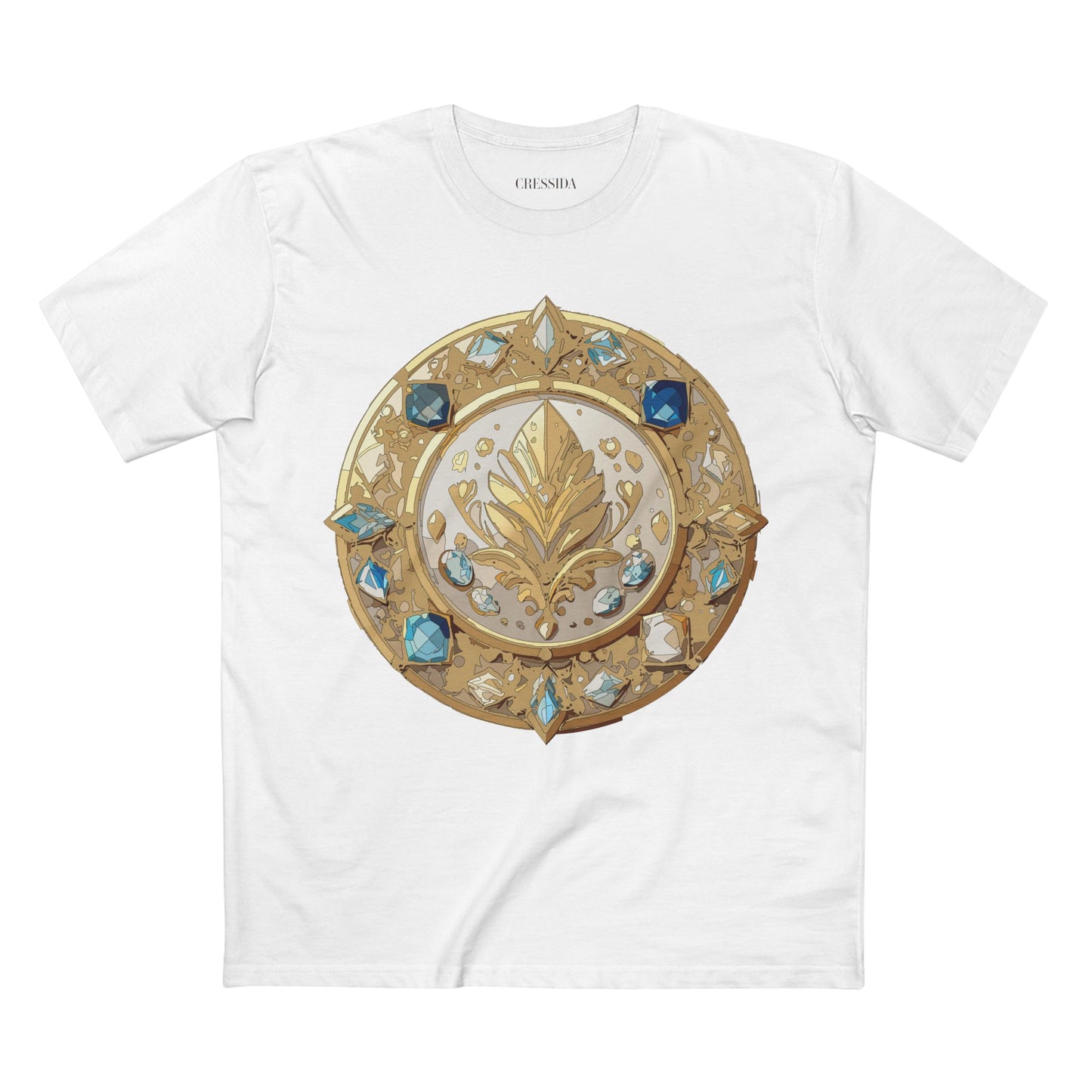 Medallion Shirt, Shirt with Medallion, Tee Shirt with Medal