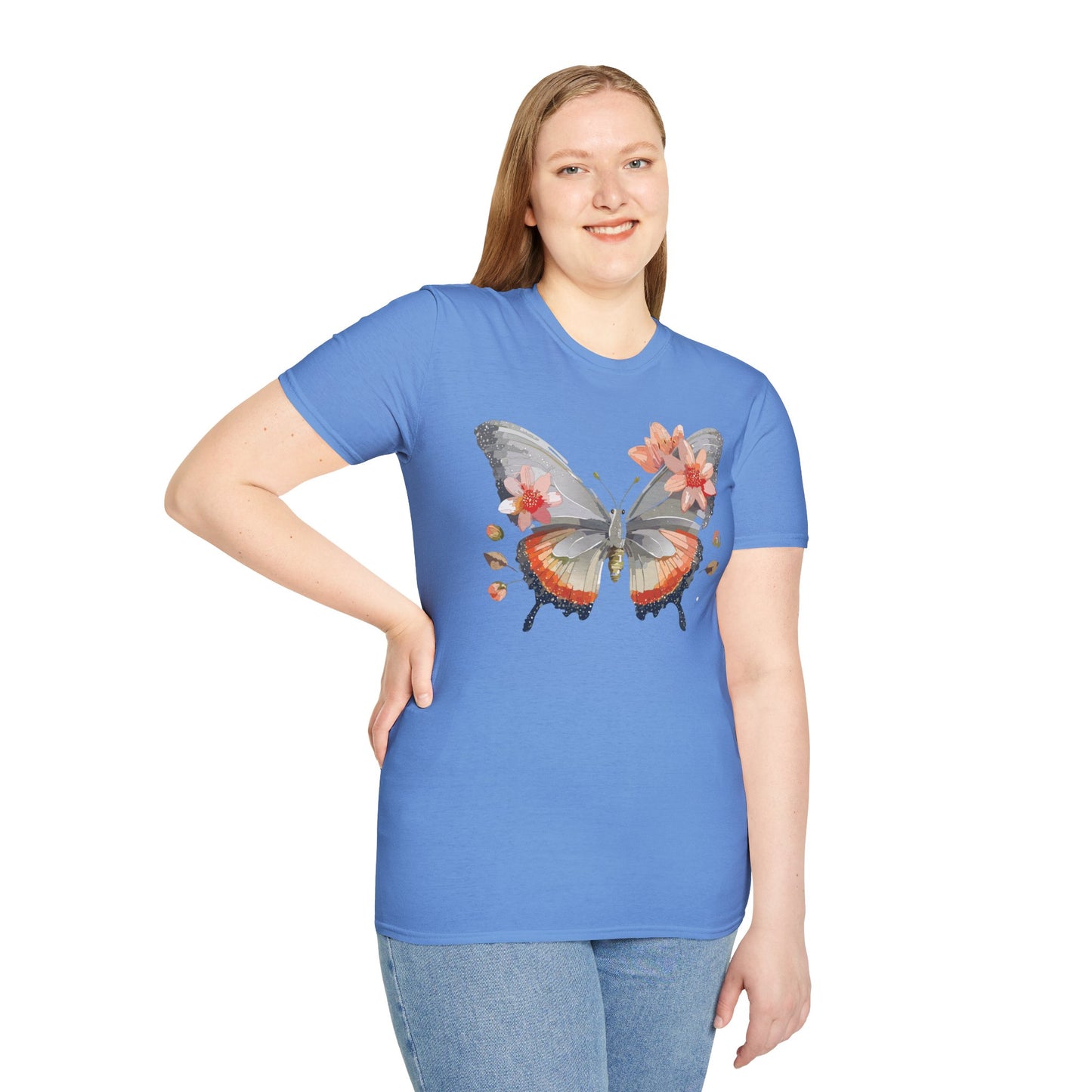 Butterfly Shirt, T Shirt with Butterfly, Monarch Shirt