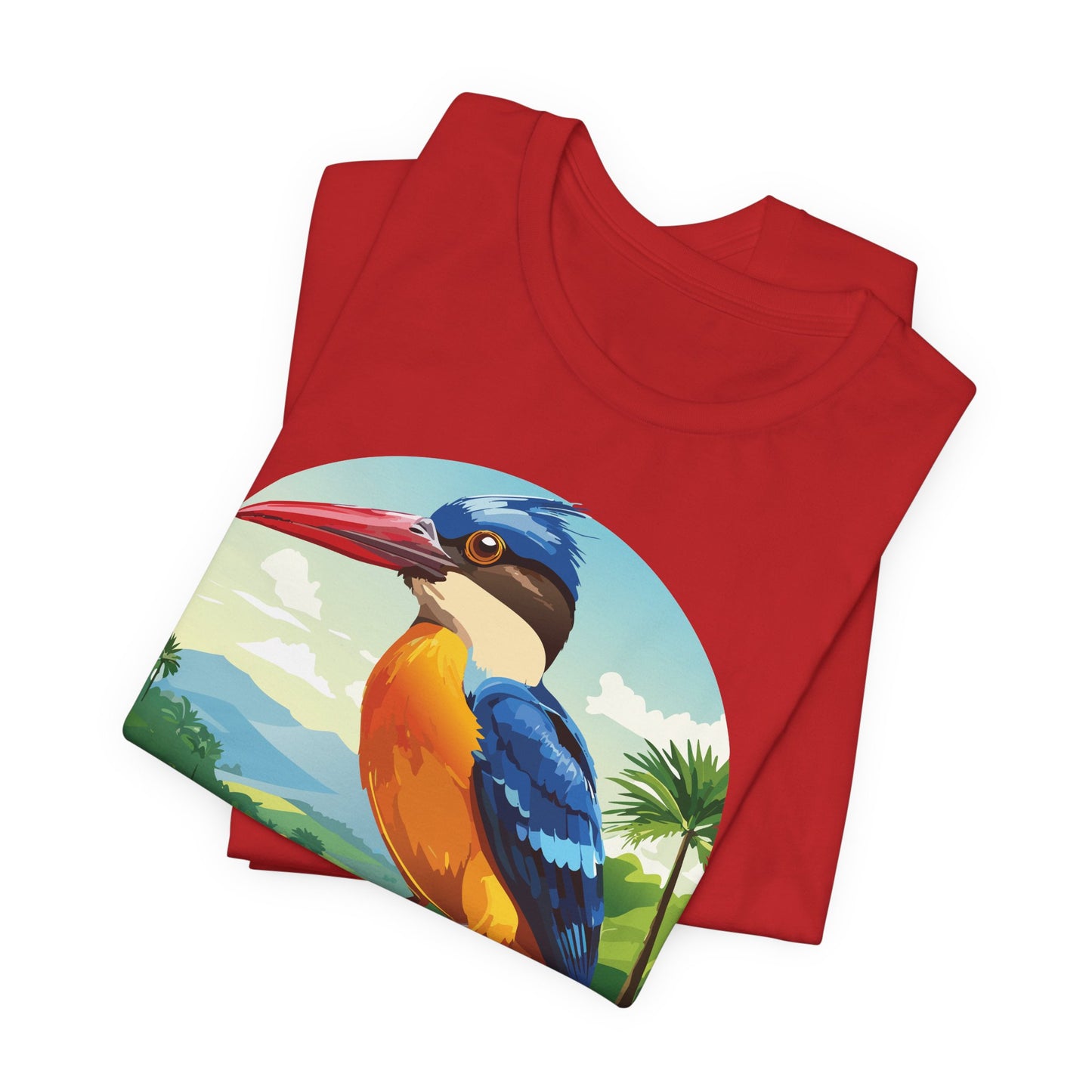 Unisex Animal Shirt, Tee Shirt with Animals, Art Design Tee Shirt, Wild Animals Shirt