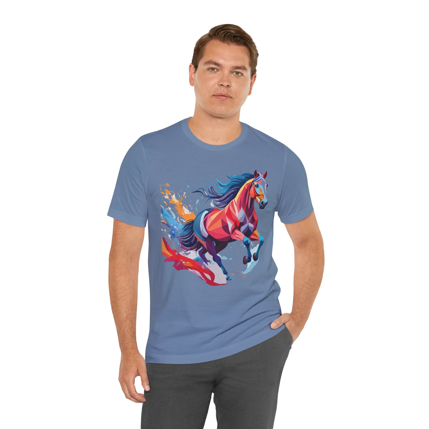 Unisex Animal Shirt, Tee Shirt with Animals, Art Design Tee Shirt, Wild Animals Shirt