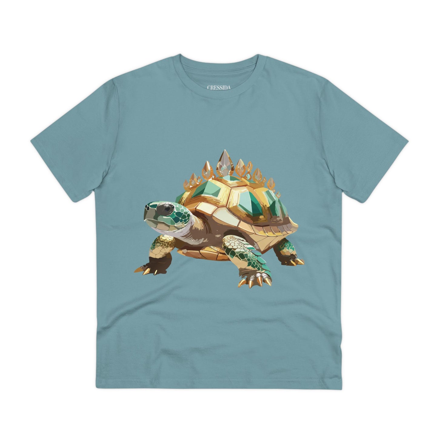 Organic T-shirt with Animals - Turtle