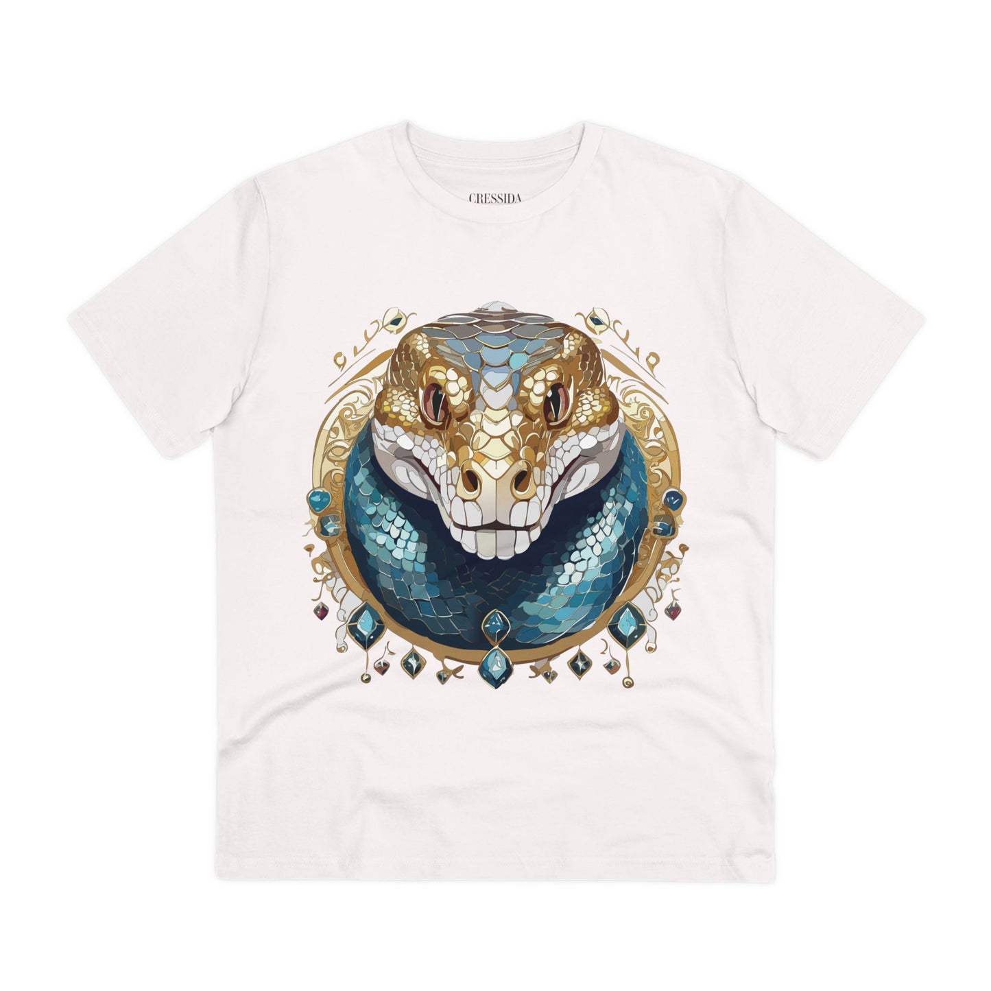 Organic T-shirt with Animals - Python