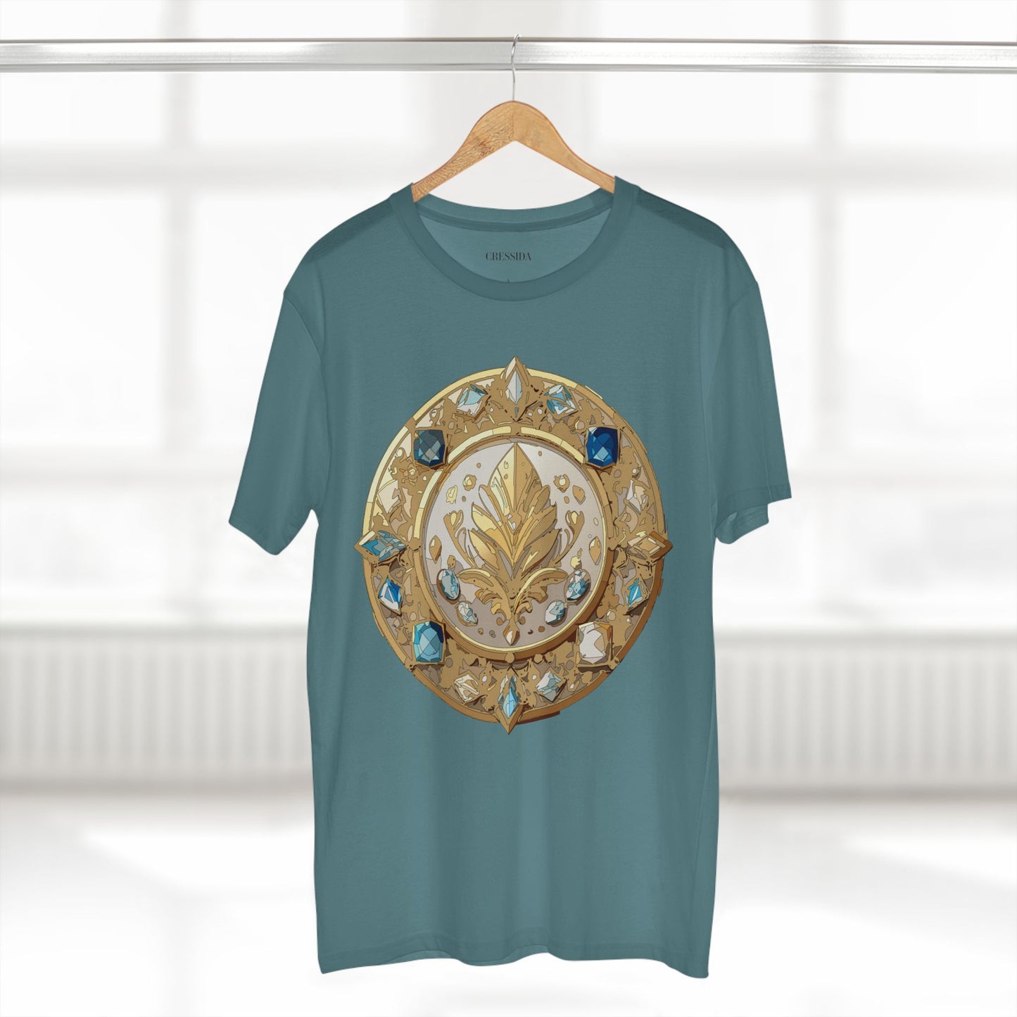 Medallion Shirt, Shirt with Medallion, Tee Shirt with Medal