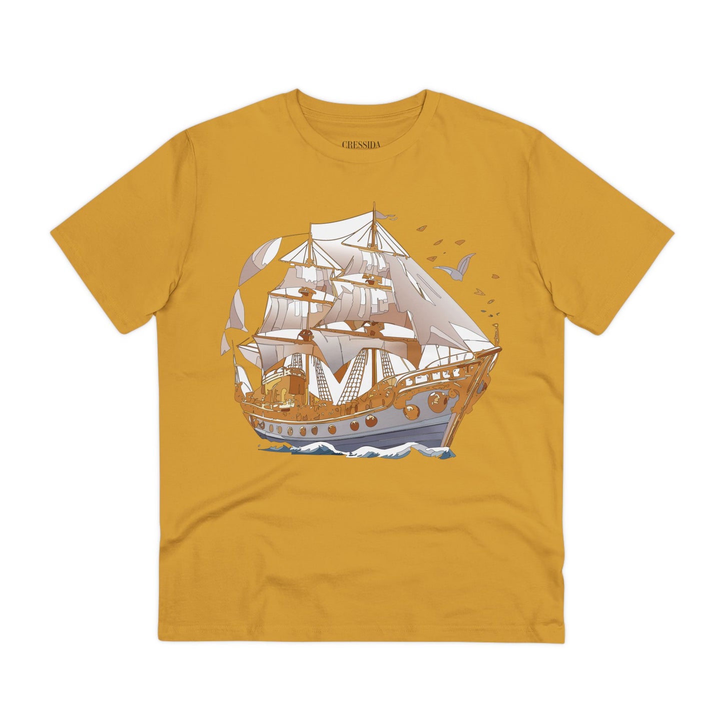 Organic T-shirt with Ship