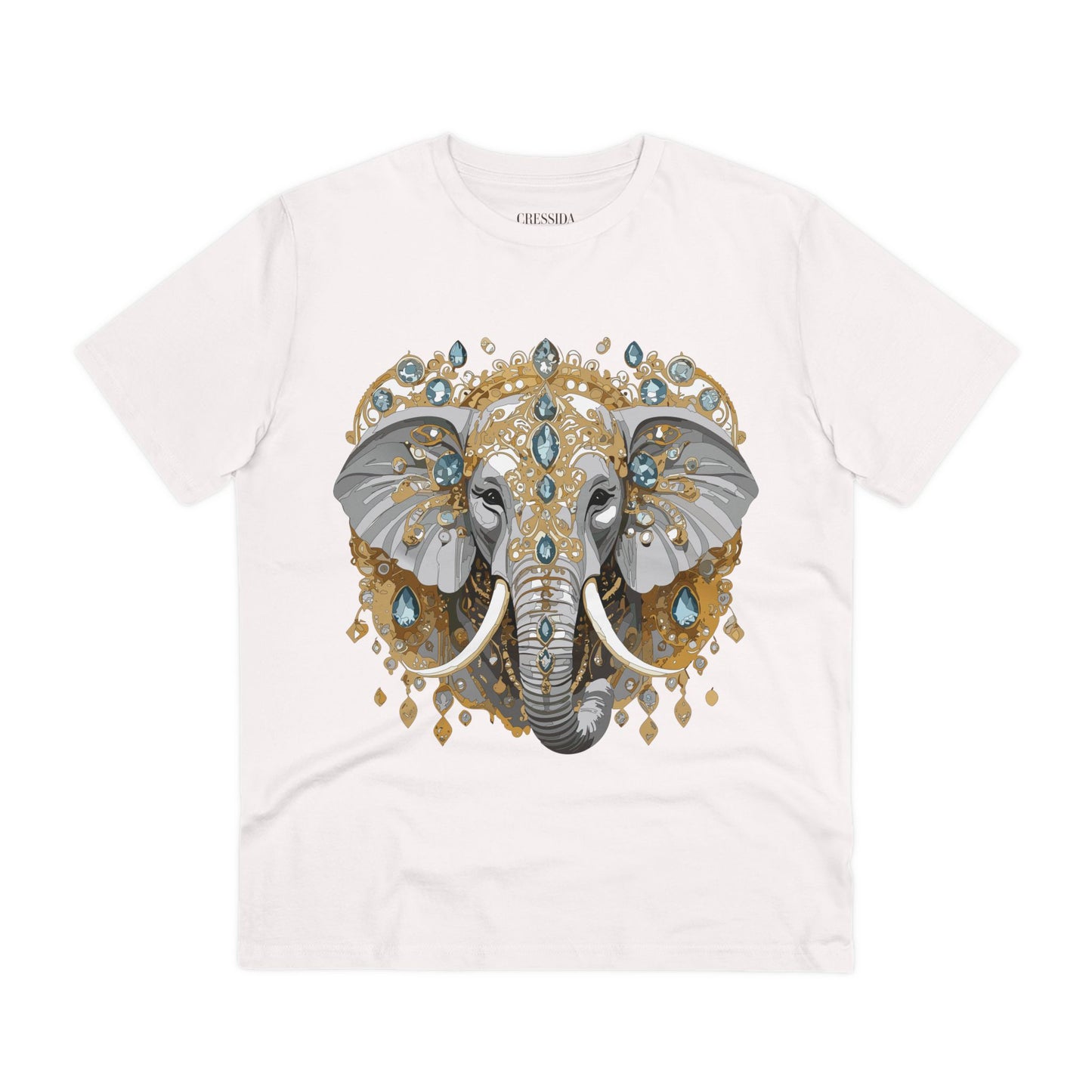 Organic T-shirt with Animals - Elephant