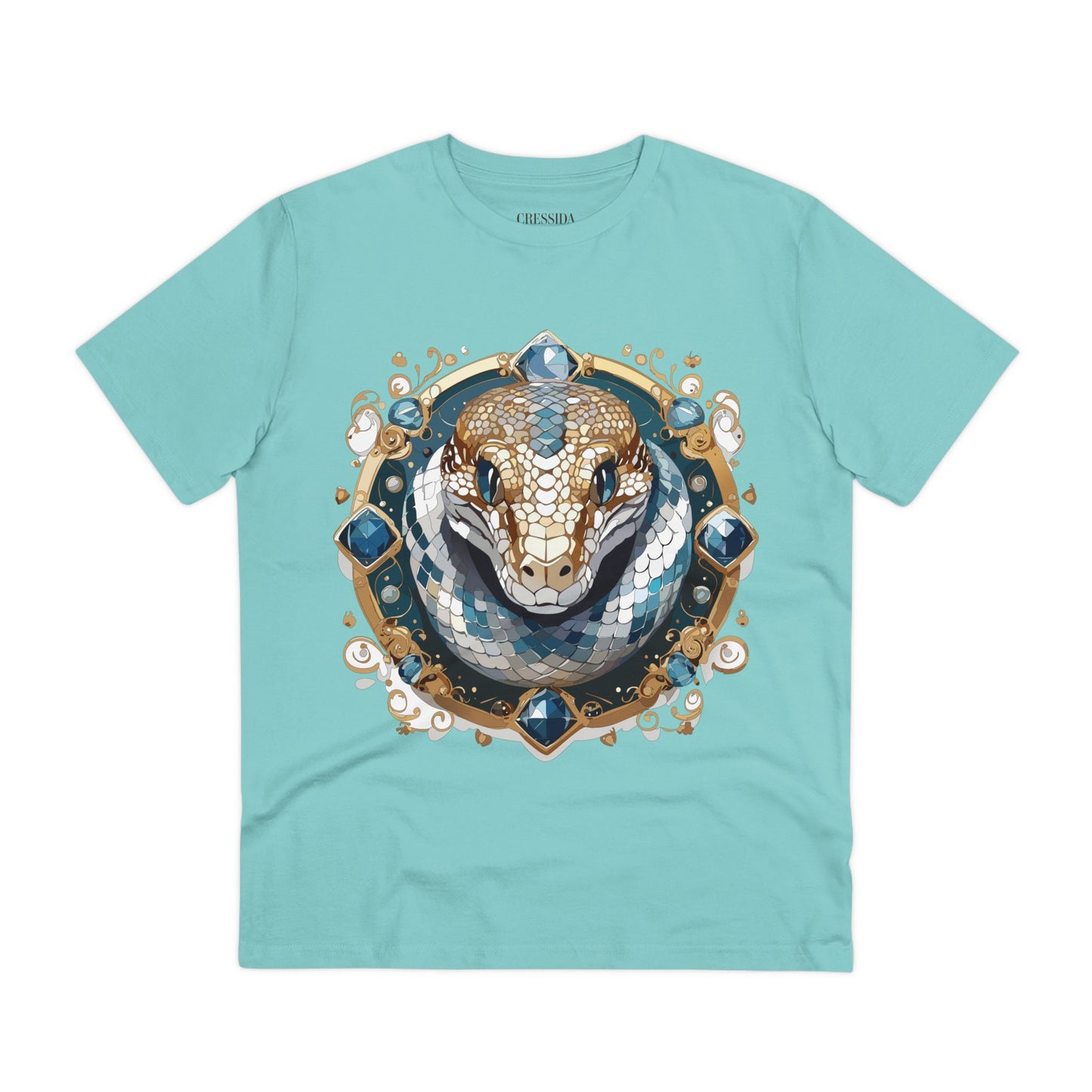 Organic T-shirt with Animals - Python