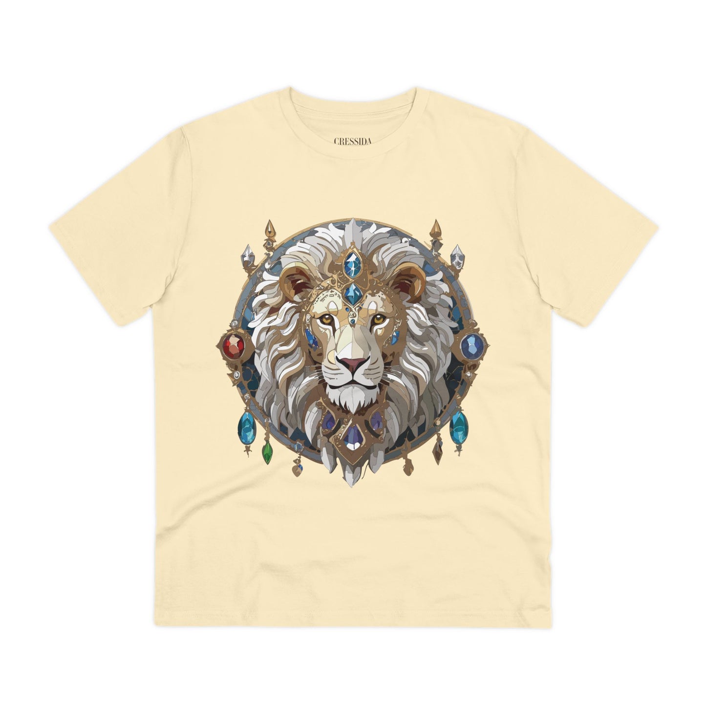 Organic T-shirt with Animals - Lion