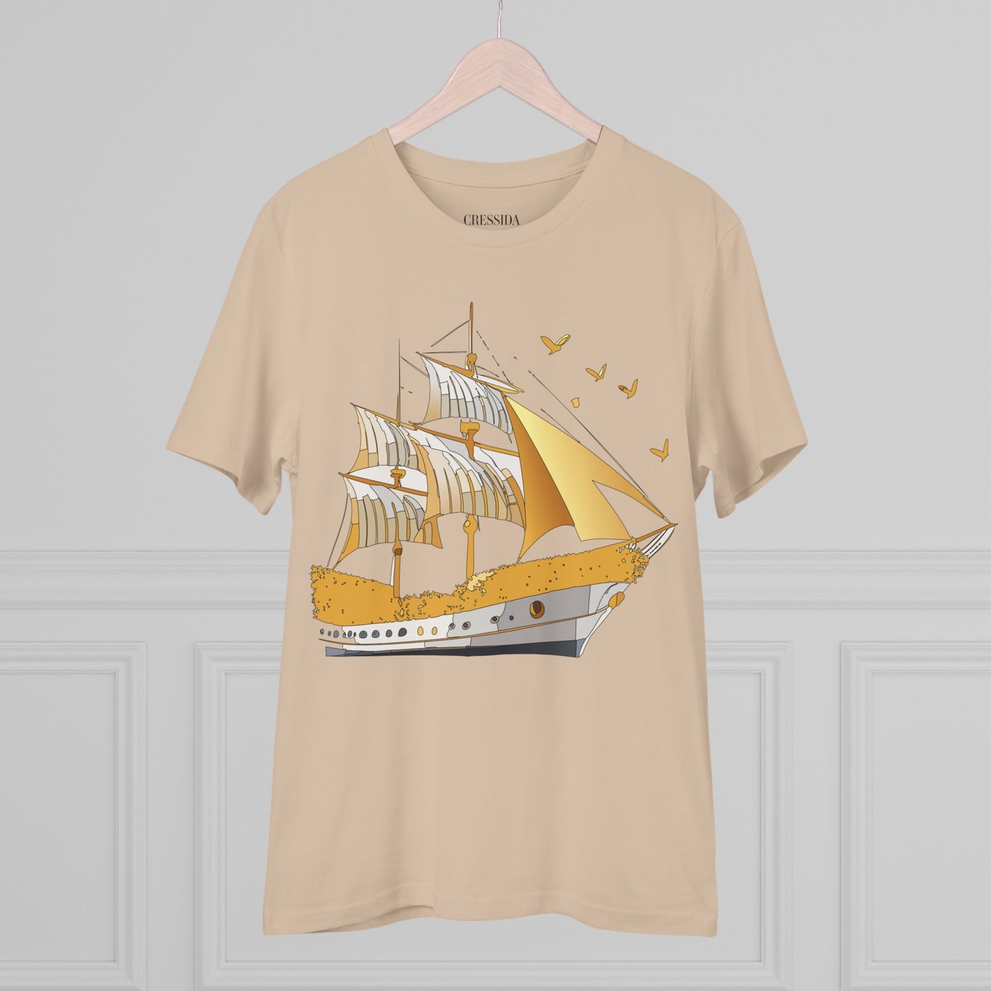 Organic T-shirt with Ship