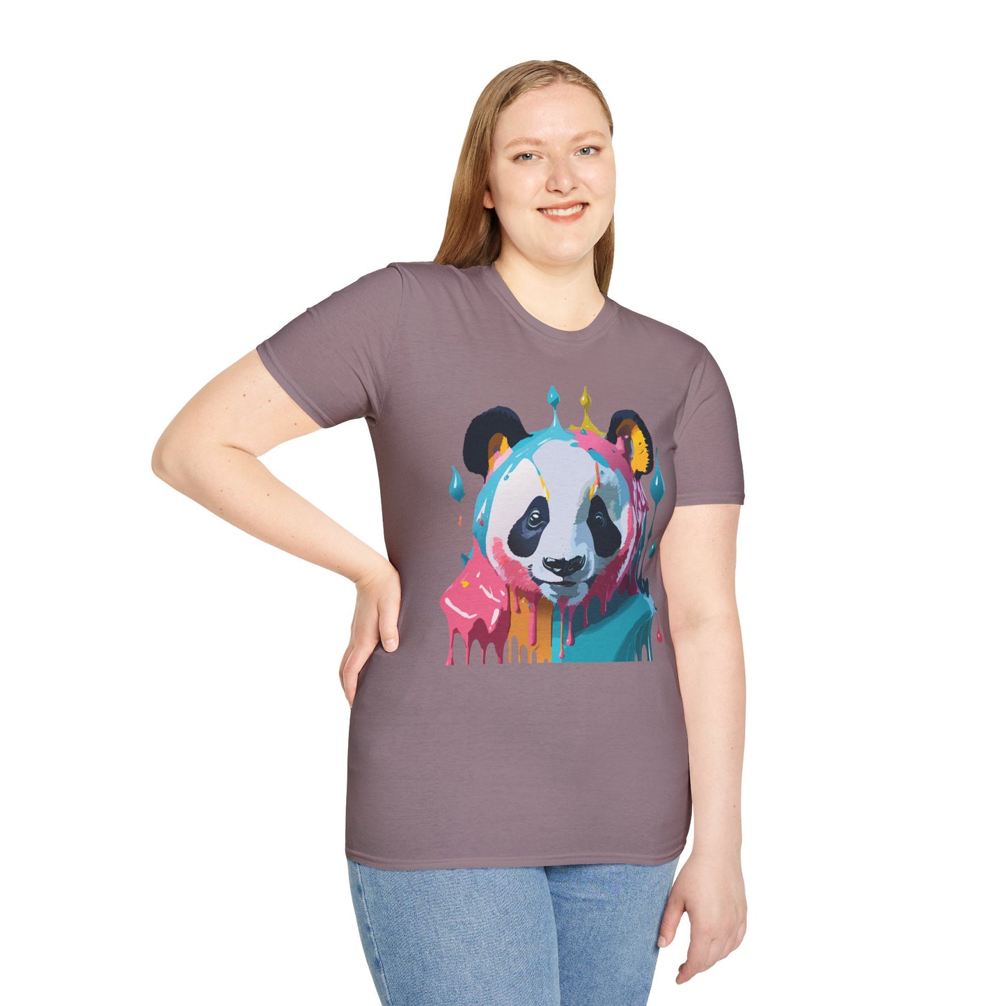 Panda Shirt, T Shirt with Panda, Animal Shirt, Tee Shirt with Animals