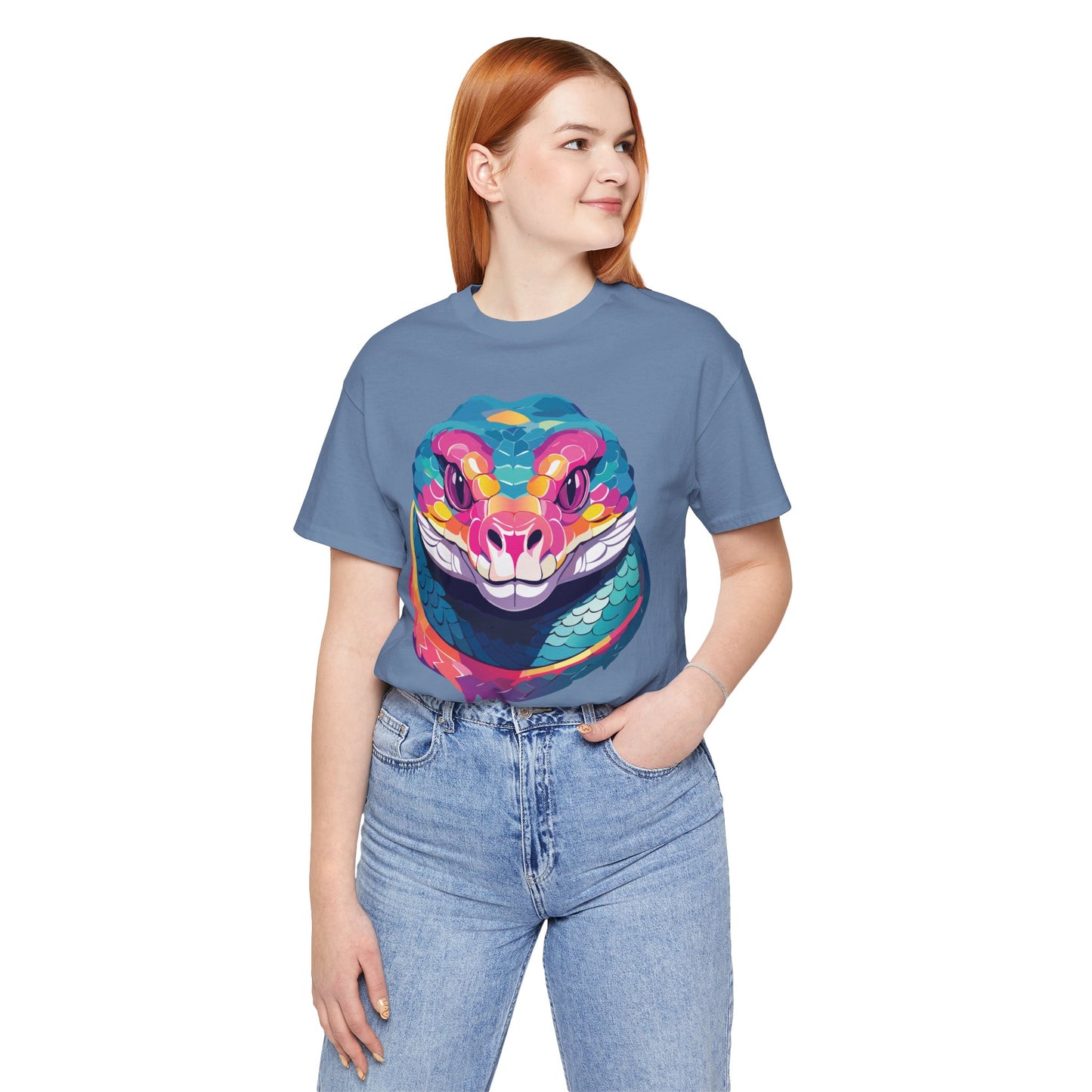 Unisex Animal Shirt, Tee Shirt with Animals, Art Design Tee Shirt, Wild Animals Shirt