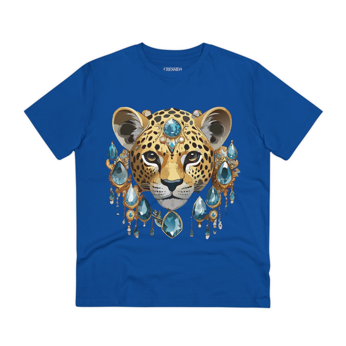 Organic T-shirt with Animals - Cheetah