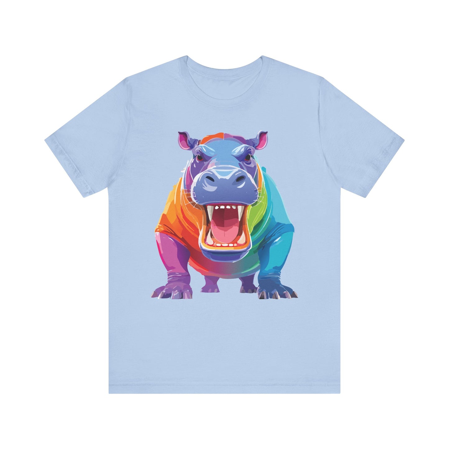 Unisex Animal Shirt, Tee Shirt with Animals, Art Design Tee Shirt, Wild Animals Shirt