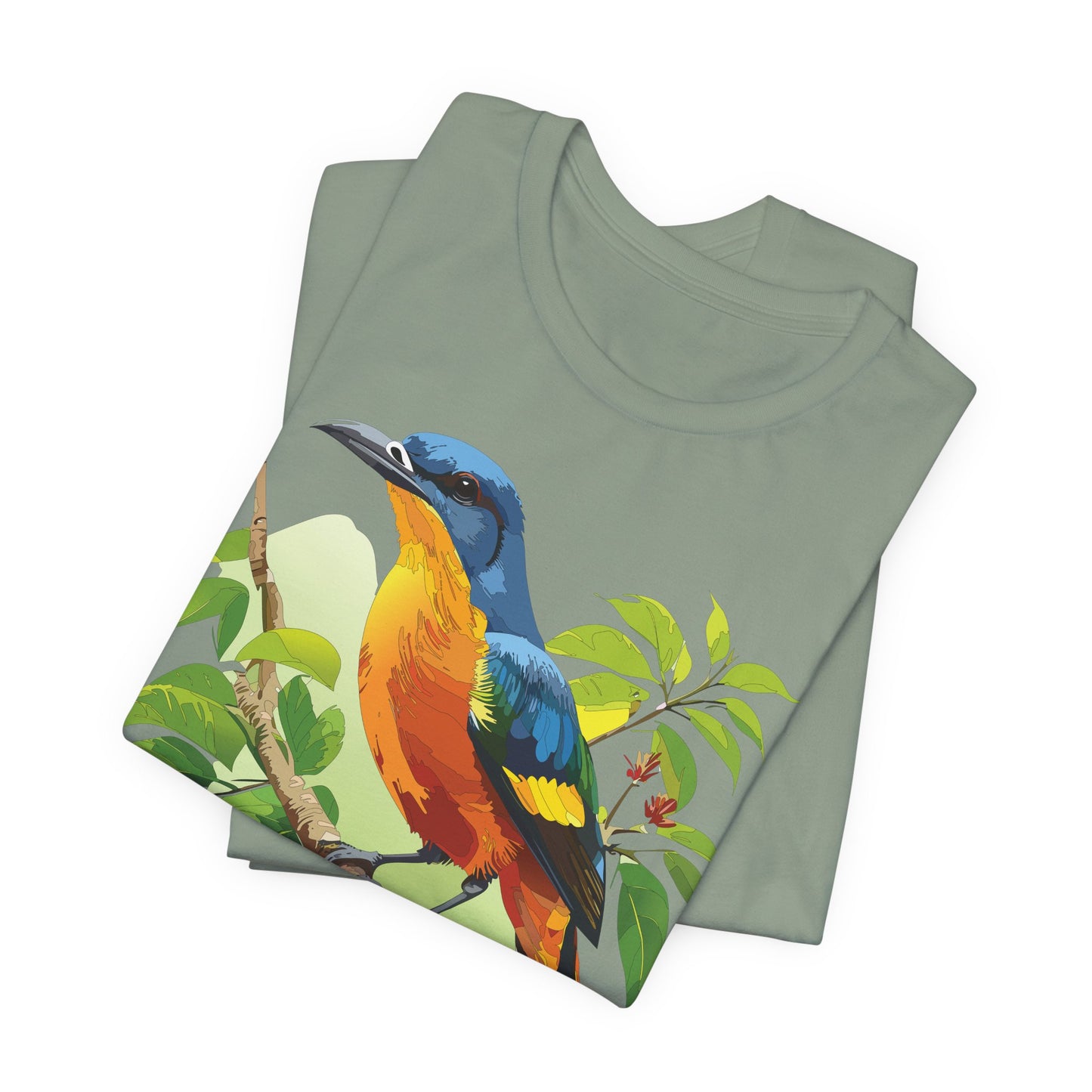 Unisex Animal Shirt, Tee Shirt with Animals, Art Design Tee Shirt, Wild Animals Shirt