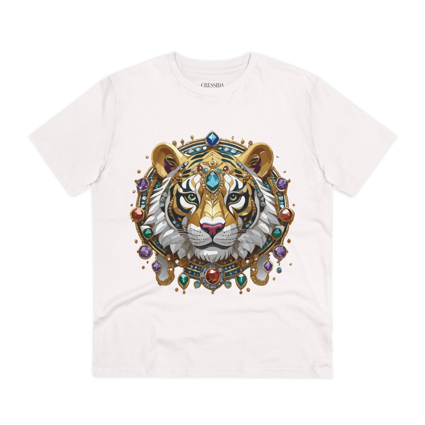 Organic T-shirt with Animals - Tiger