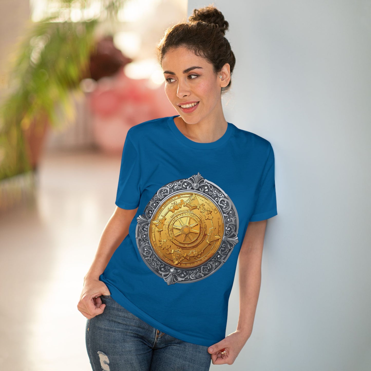 Organic T-shirt with Coin